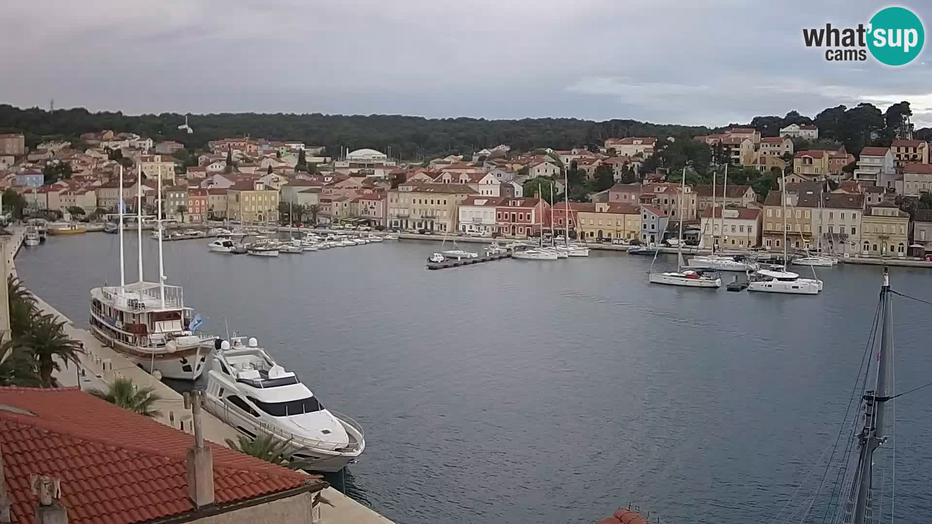 Webcam live – Lussinpiccolo – Riva dei capitani di Lussinpiccolo