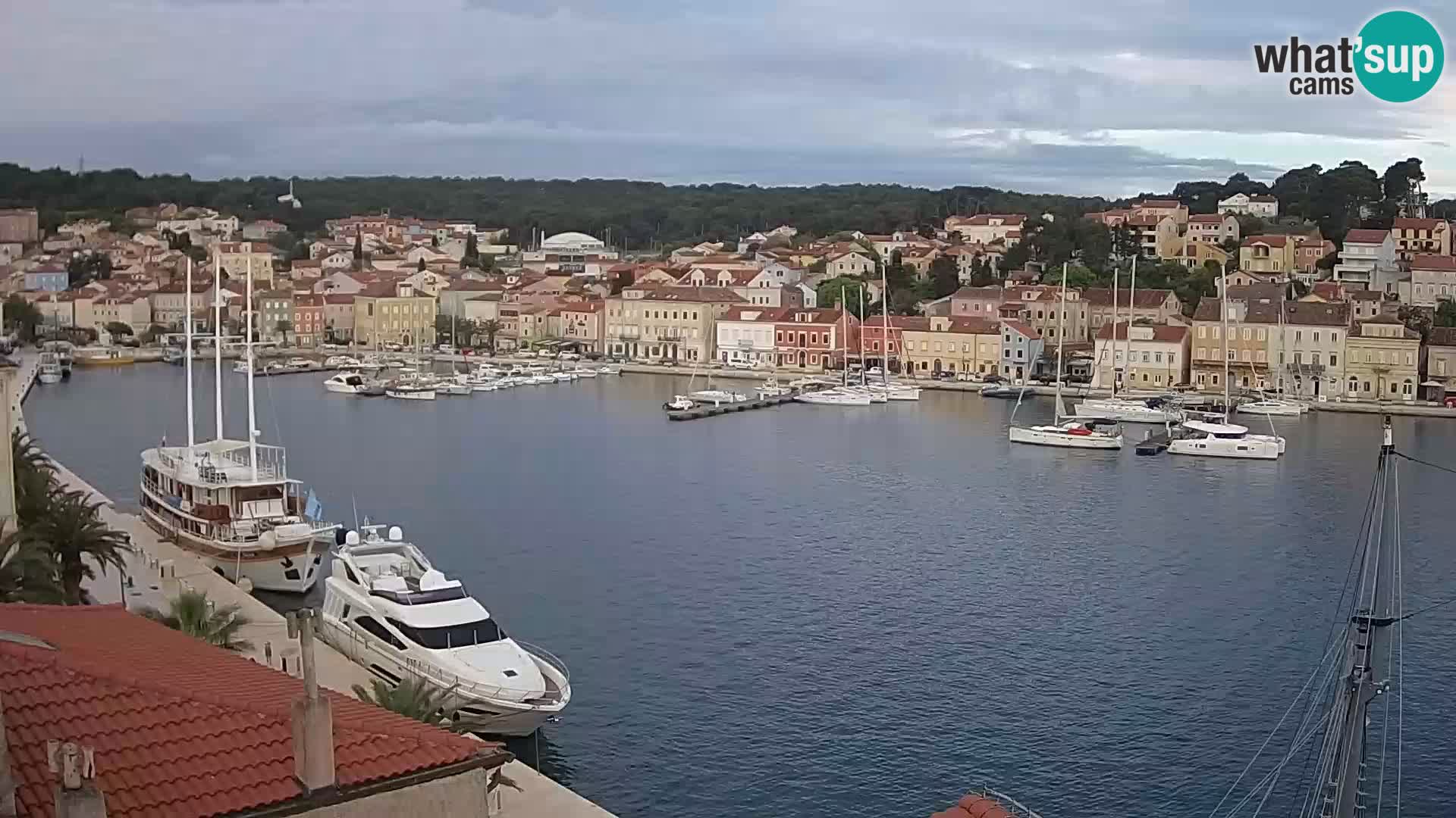 Webkamera Mali Lošinj Riva Lošinjskih kapetana