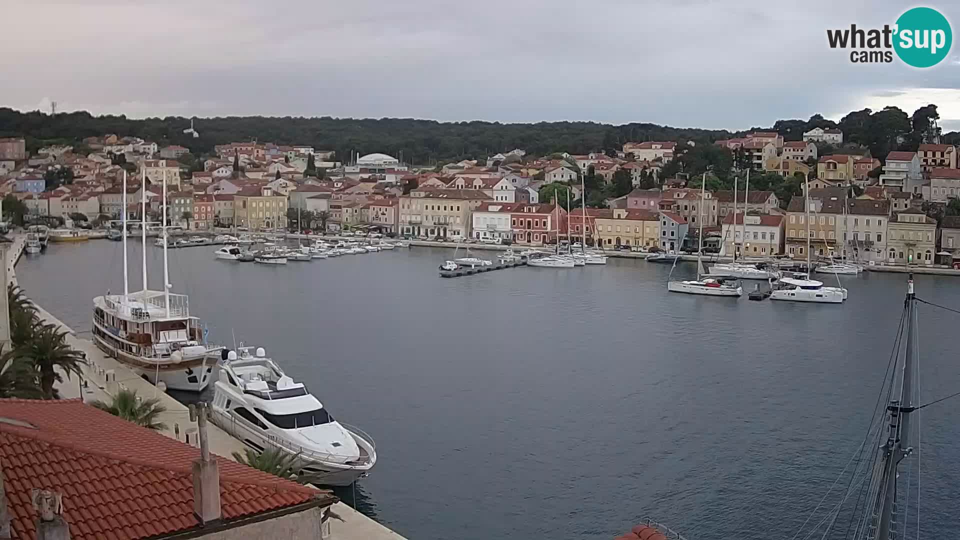 Webcam Live Mali Lošinj – Riva Lošinjskih kapetana