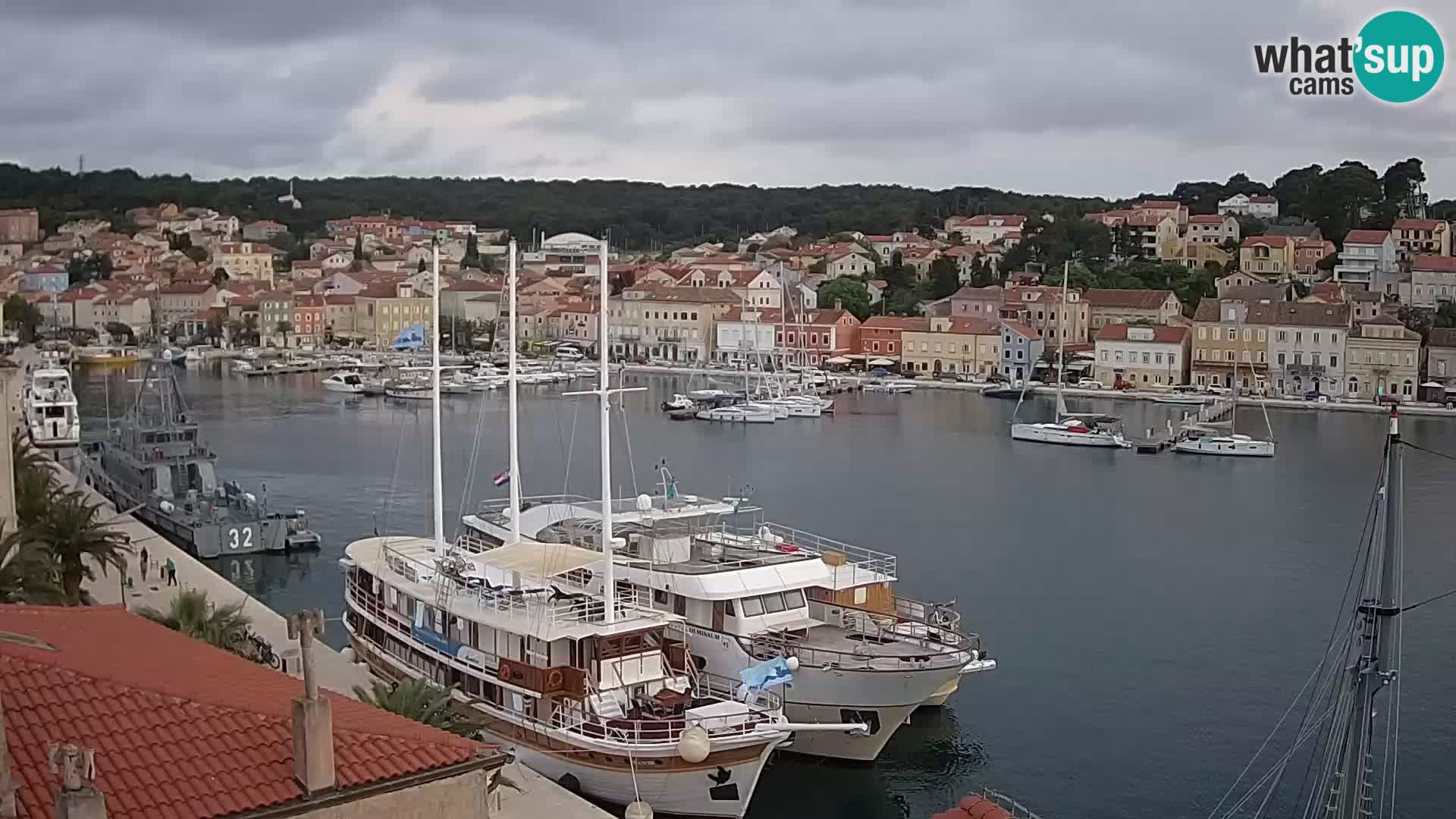 Webkamera Mali Lošinj Riva Lošinjskih kapetana