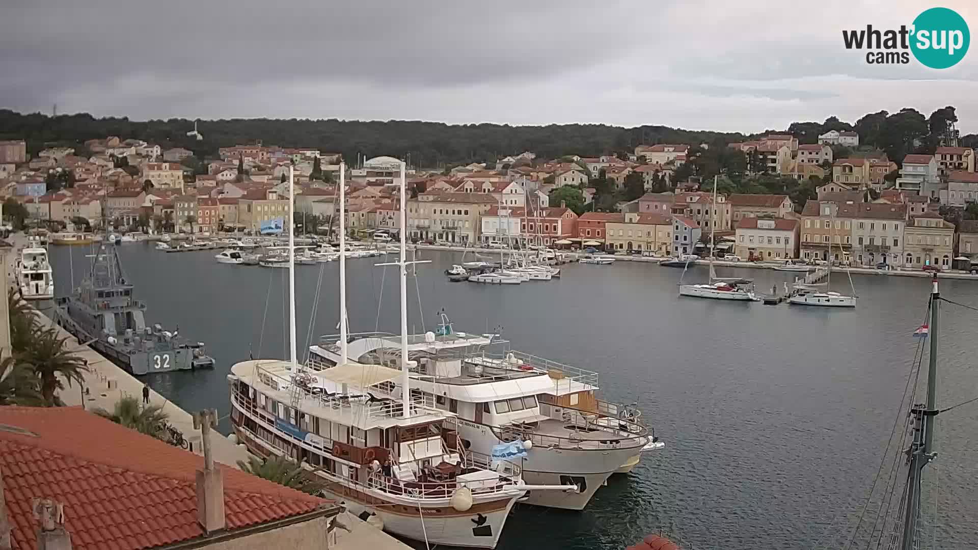 Webkamera Mali Lošinj Riva Lošinjskih kapetana
