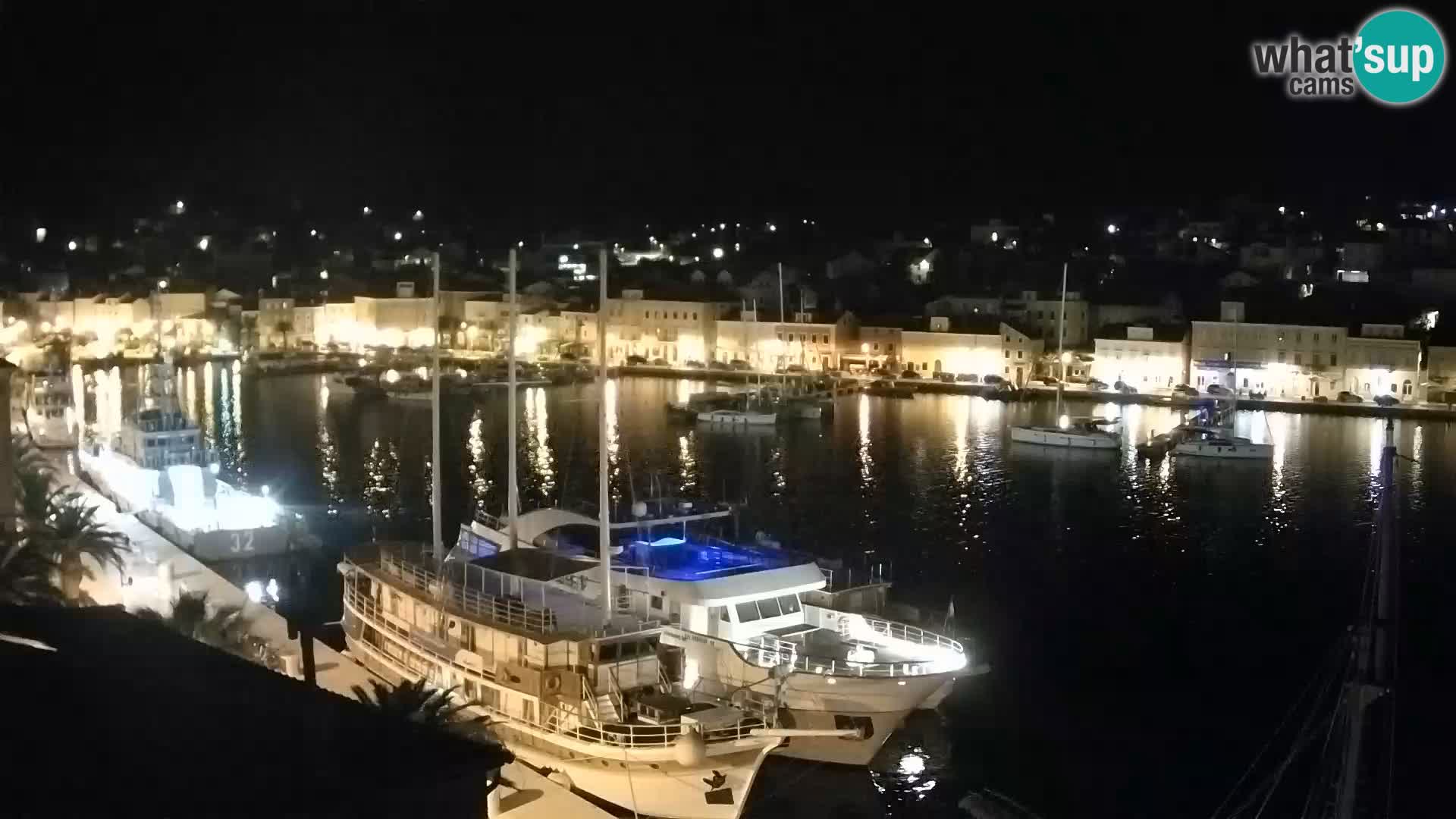 Spletna kamera Mali Lošinj Riva Lošinjskih kapitanov