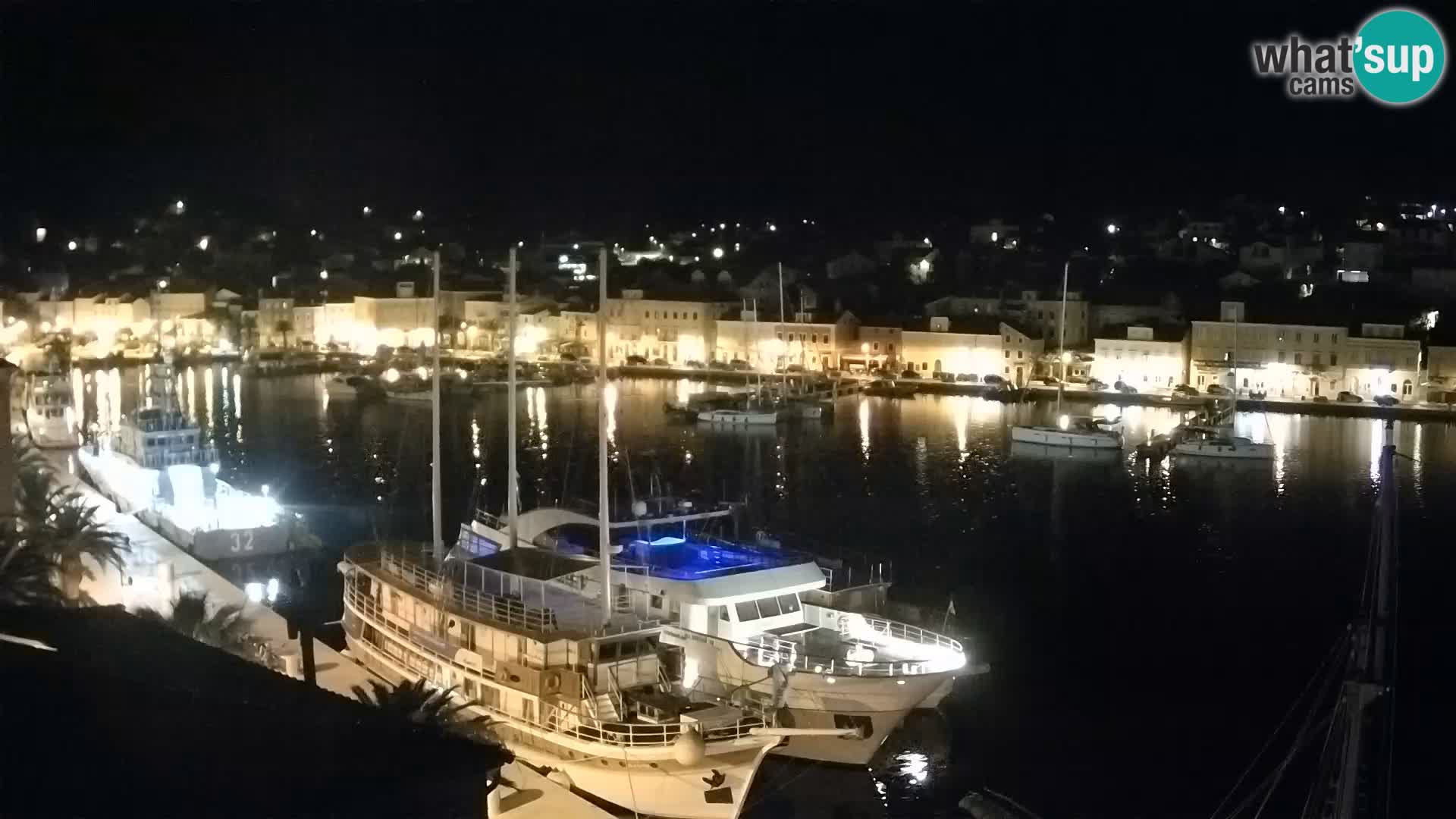 Spletna kamera Mali Lošinj Riva Lošinjskih kapitanov