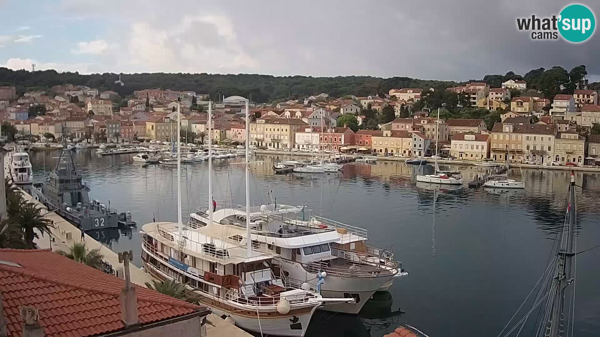 Webcam live – Lussinpiccolo – Riva dei capitani di Lussinpiccolo