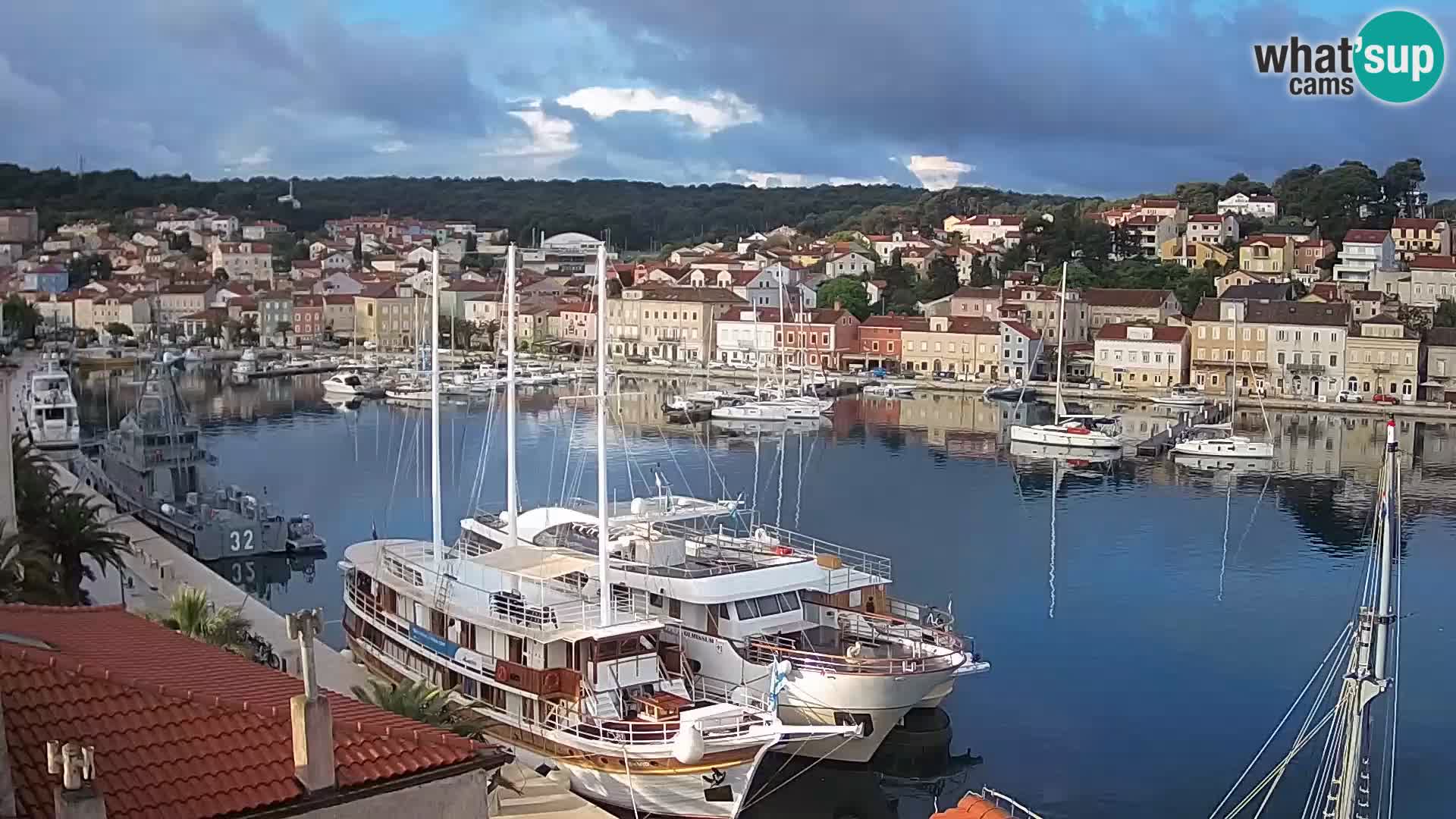 Webcam Live – Mali Lošinj – Riva Lošinjskih kapetana