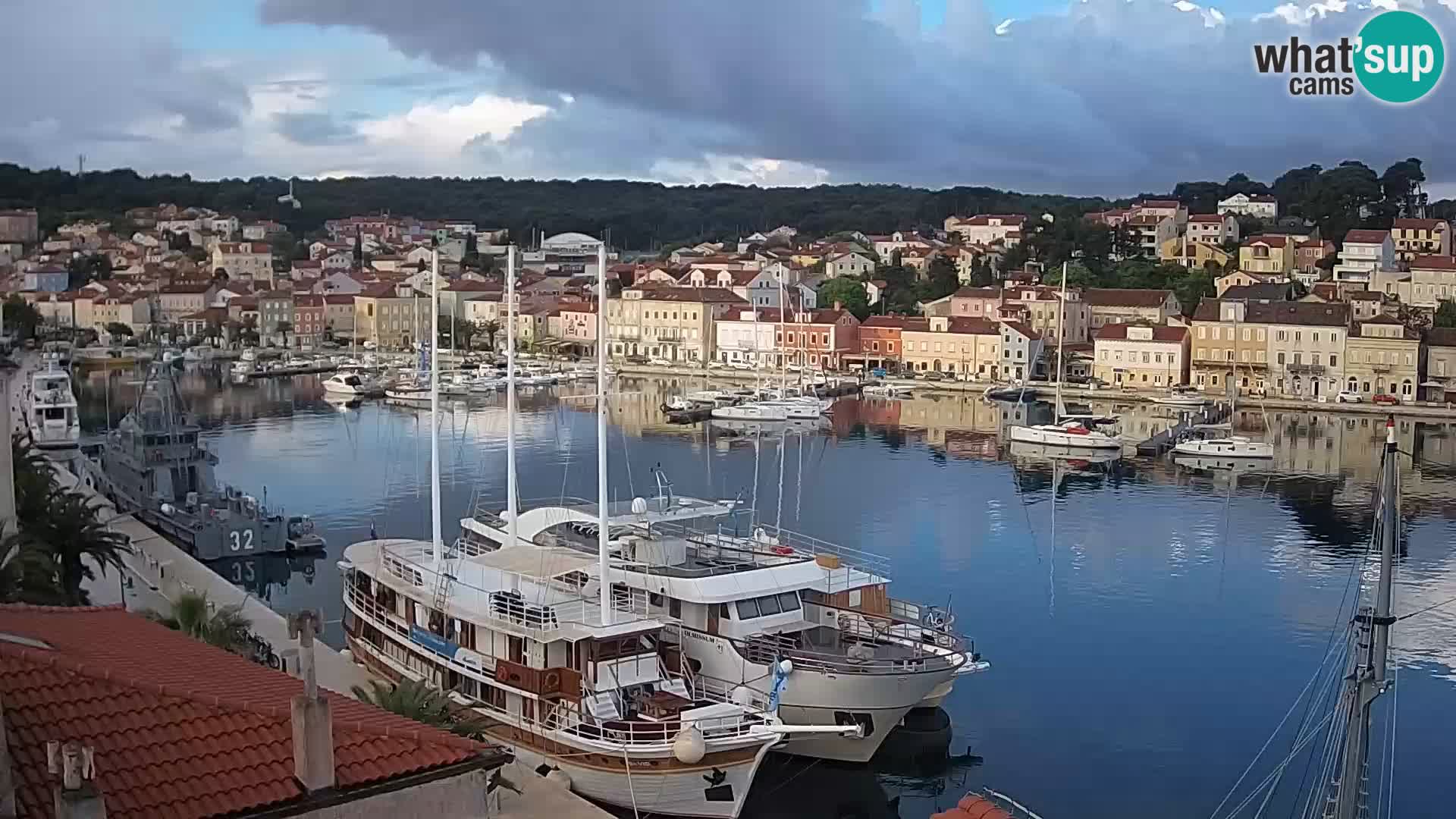Webkamera Mali Lošinj Riva Lošinjskih kapetana