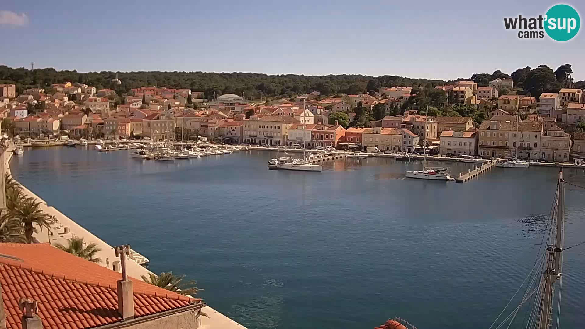 Webcam Mali Lošinj – Riva Lošinjskih kapetana