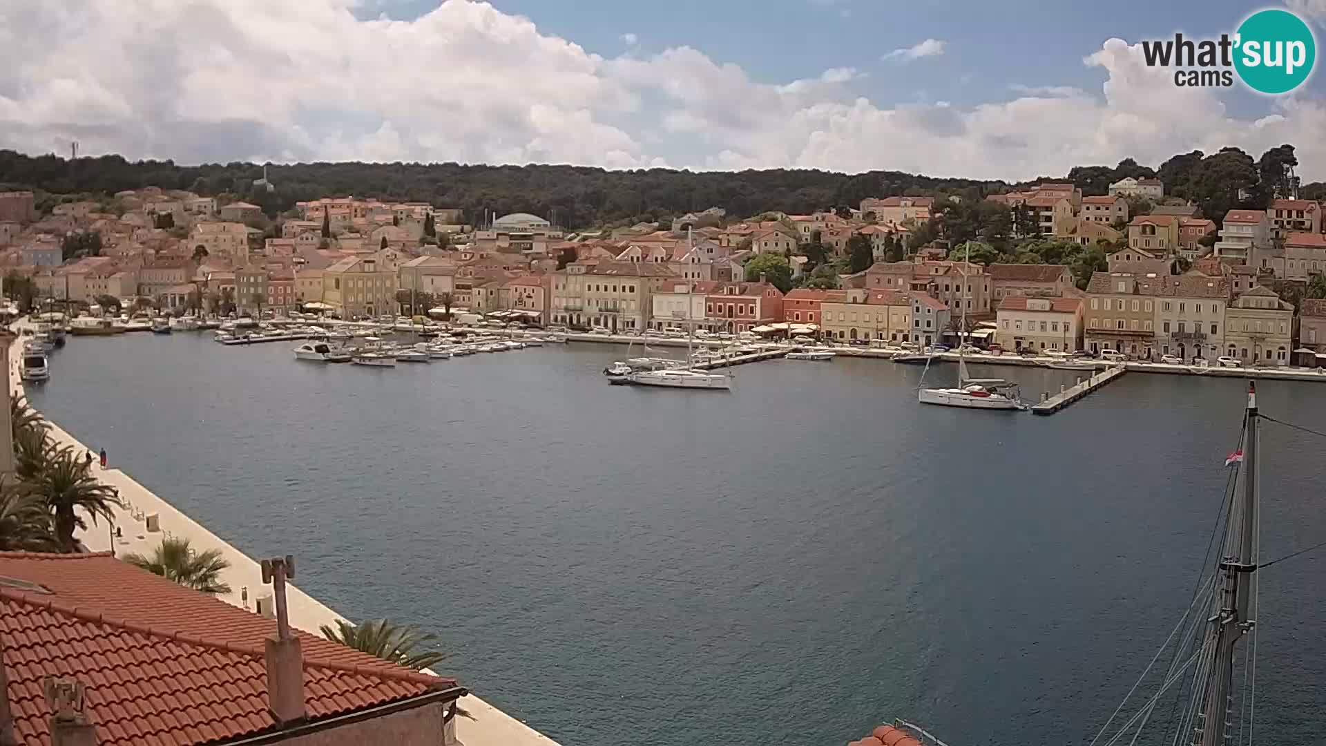 Webcam Live – Mali Lošinj – Riva Lošinjskih kapetana