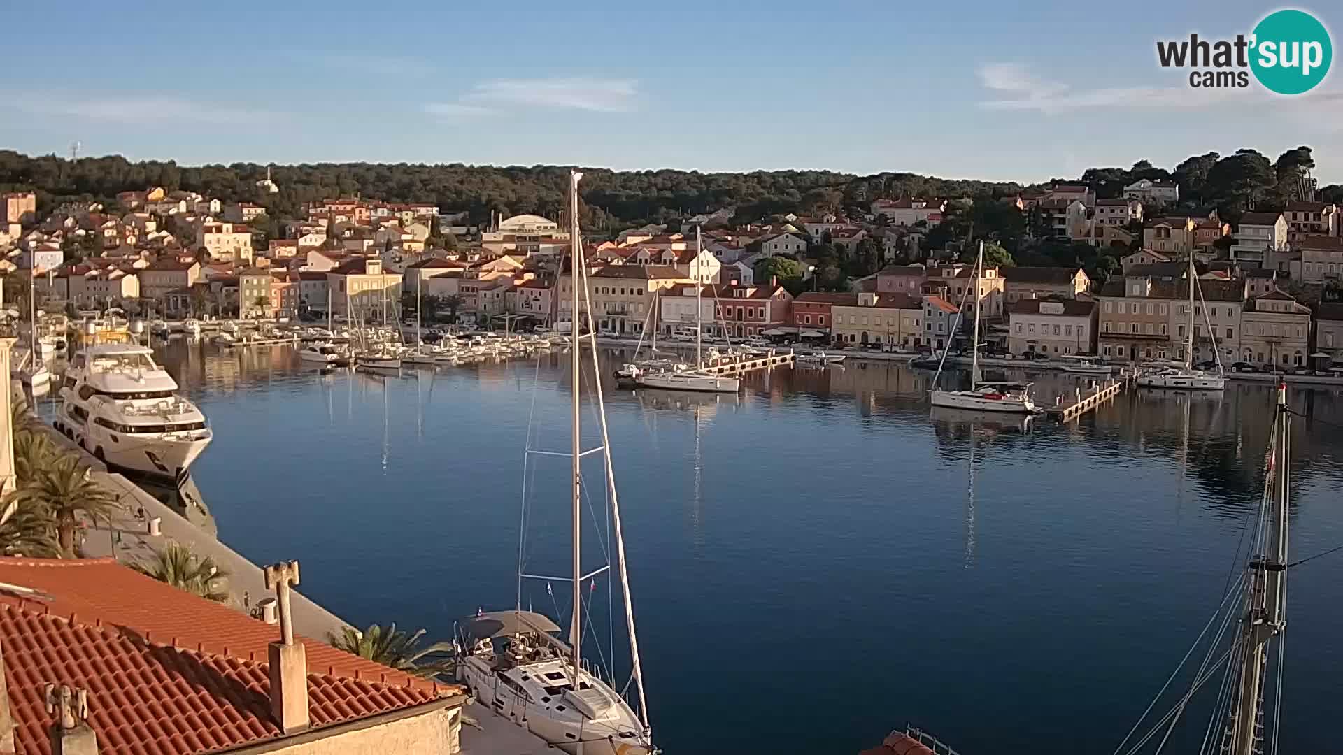 Webcam Live – Mali Lošinj – Riva Lošinjskih kapetana