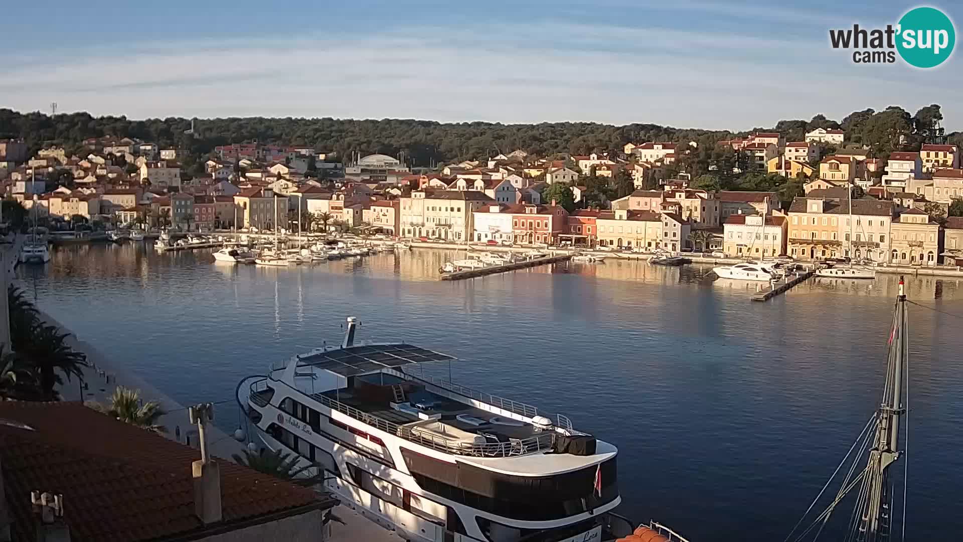 Webcam Live Mali Lošinj – Riva Lošinjskih kapetana