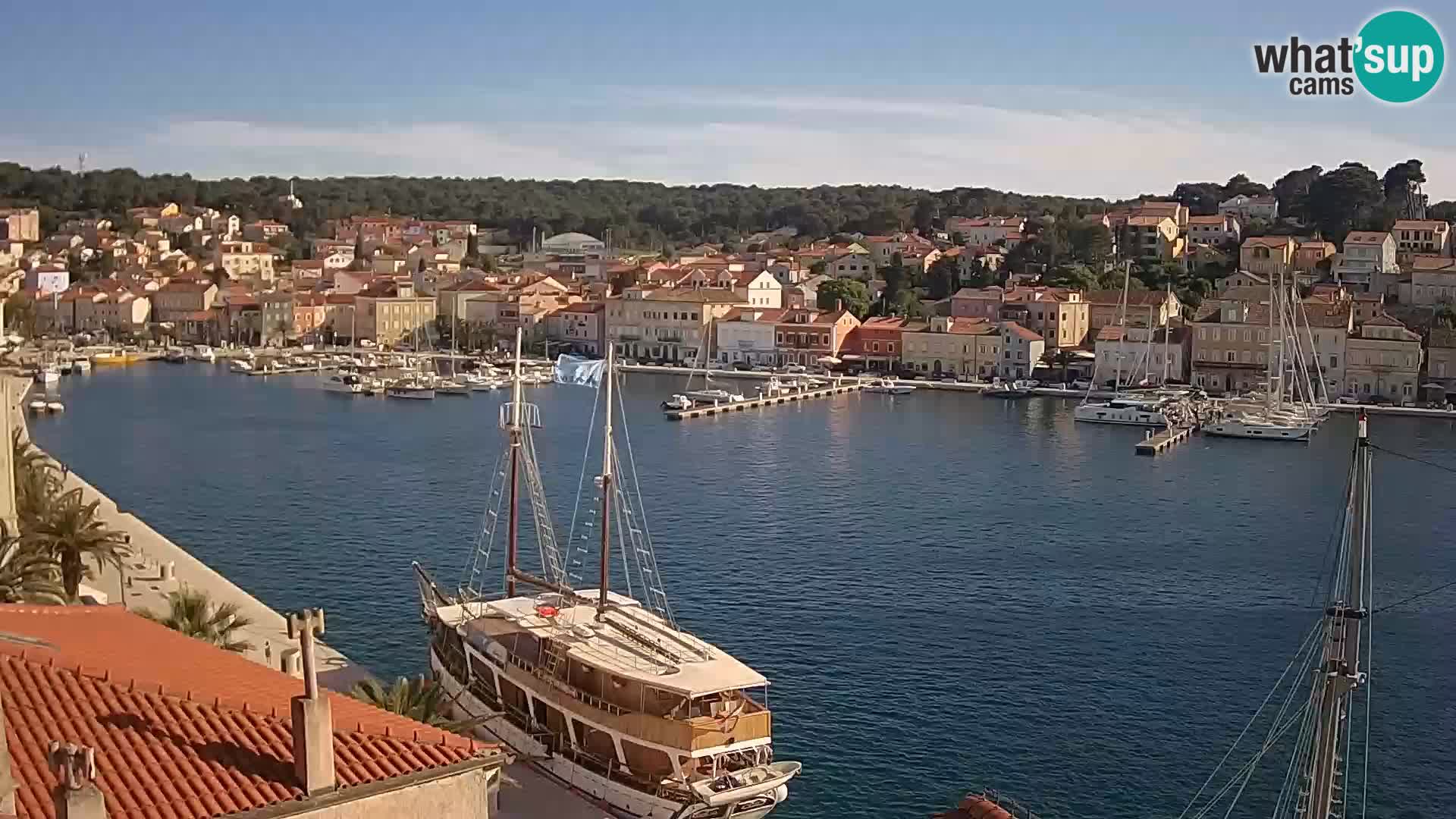 Webcam Live Mali Lošinj – Riva Lošinjskih kapetana
