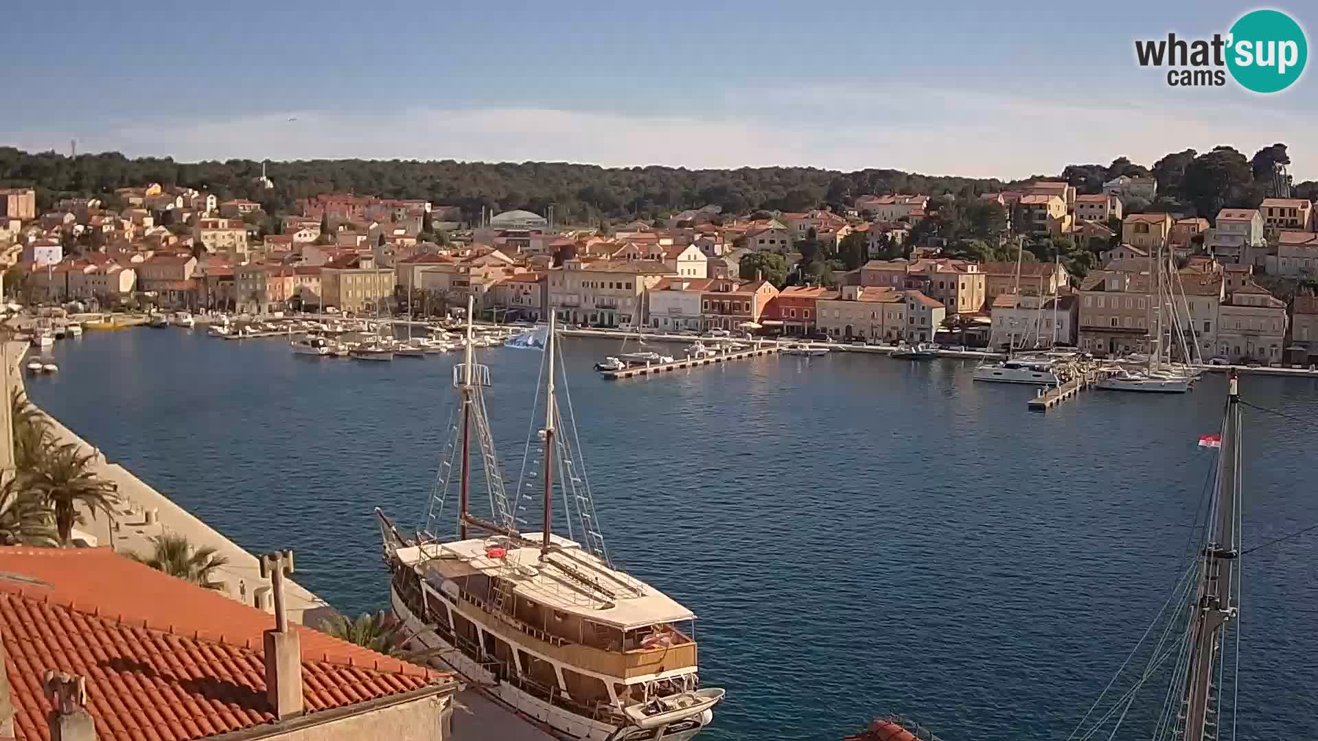 Webcam Live Mali Lošinj – Riva Lošinjskih kapetana