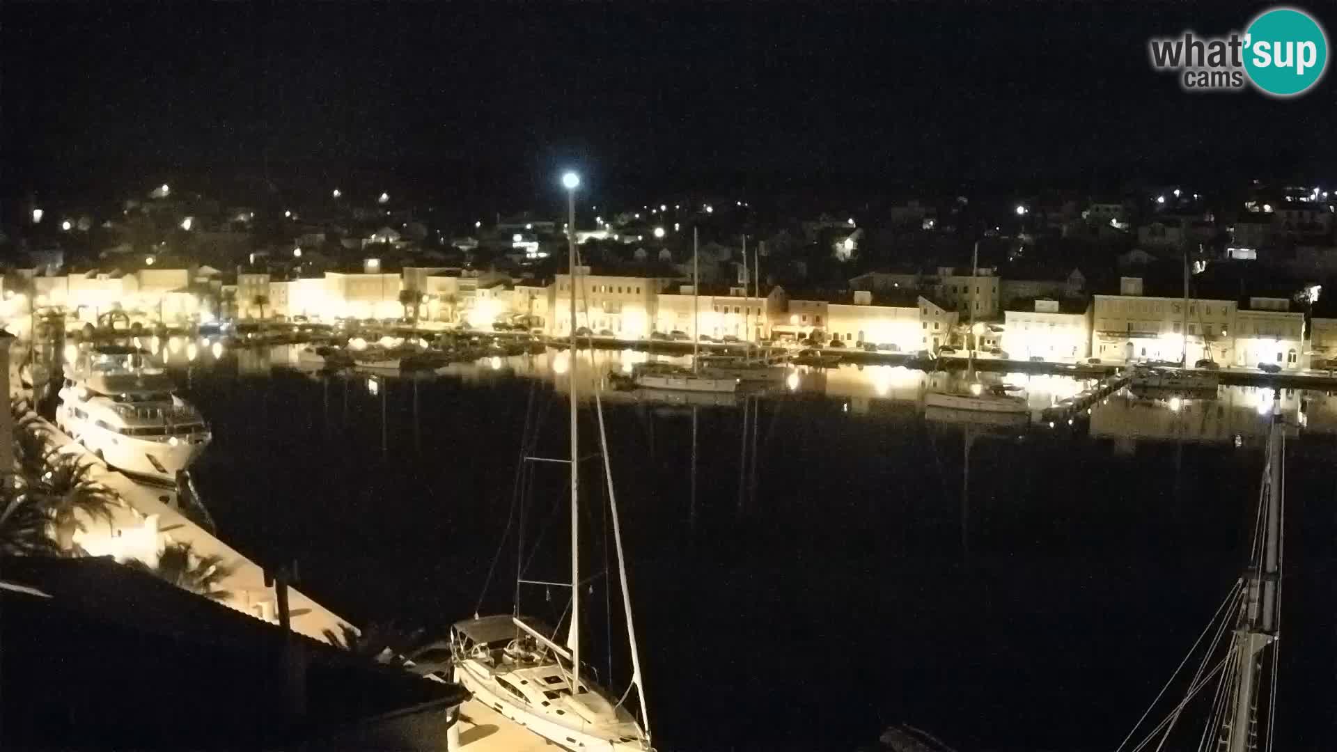 Spletna kamera Mali Lošinj Riva Lošinjskih kapitanov