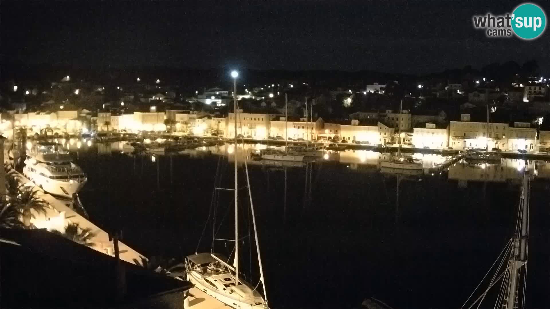 Spletna kamera Mali Lošinj Riva Lošinjskih kapitanov