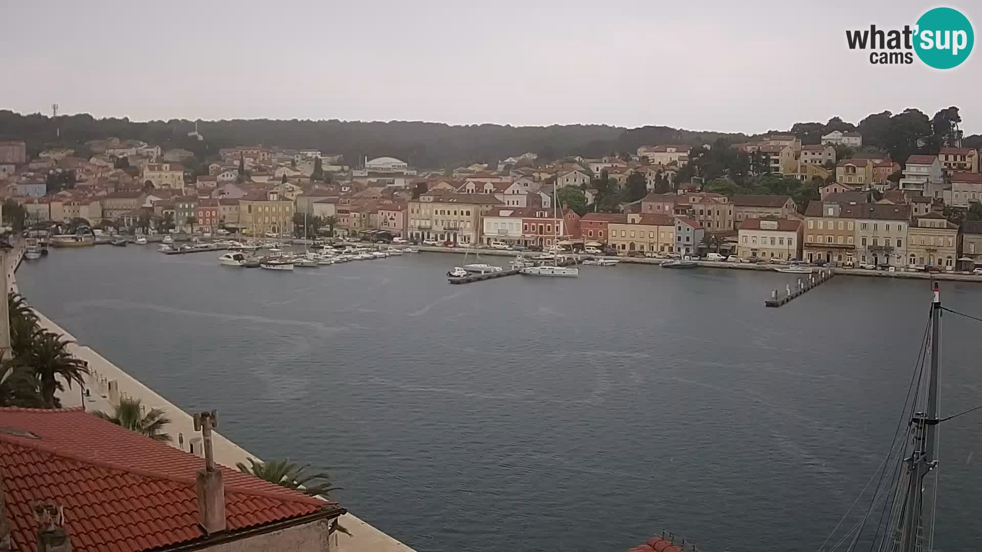 Webcam live – Lussinpiccolo – Riva dei capitani di Lussinpiccolo