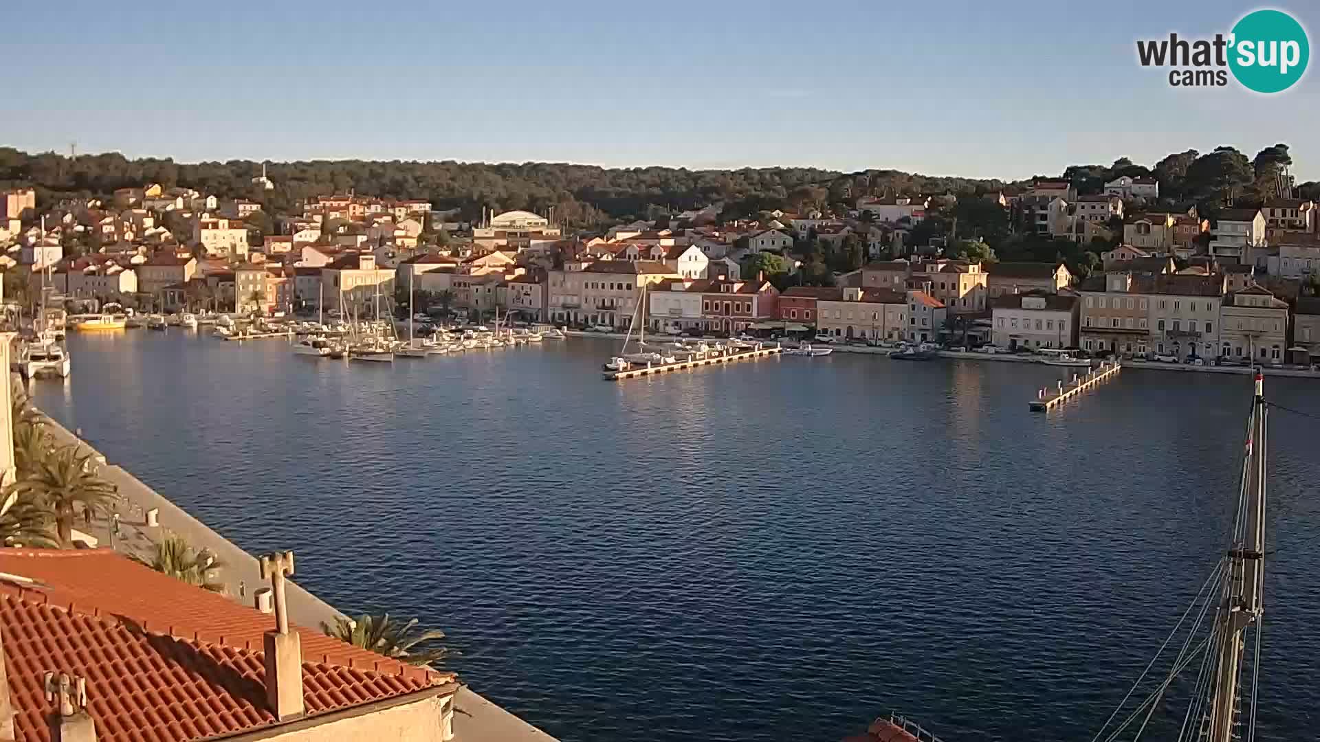 Webcam live – Lussinpiccolo – Riva dei capitani di Lussinpiccolo