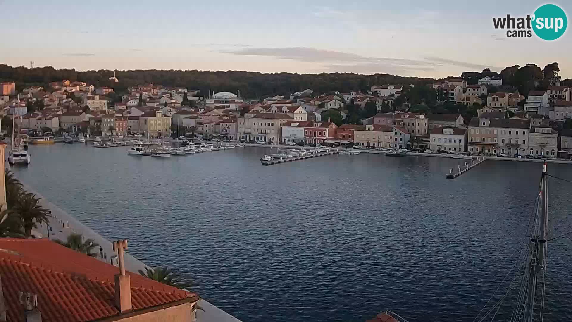 Webcam Live Mali Lošinj – Riva Lošinjskih kapetana
