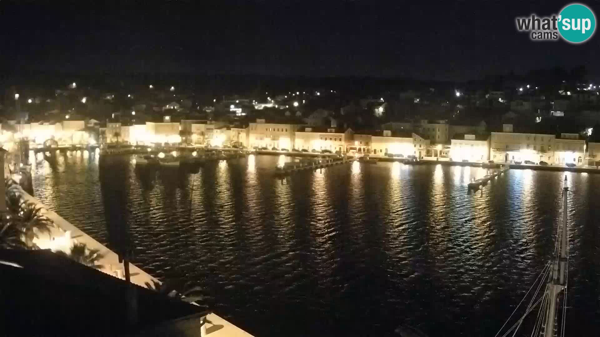 Spletna kamera Mali Lošinj Riva Lošinjskih kapitanov