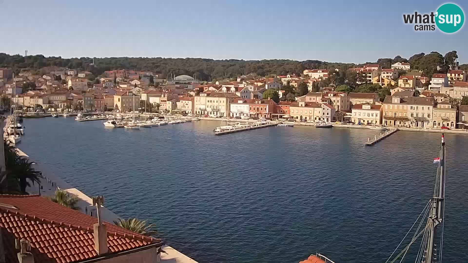 Webcam Mali Lošinj – Riva Lošinjskih kapetana