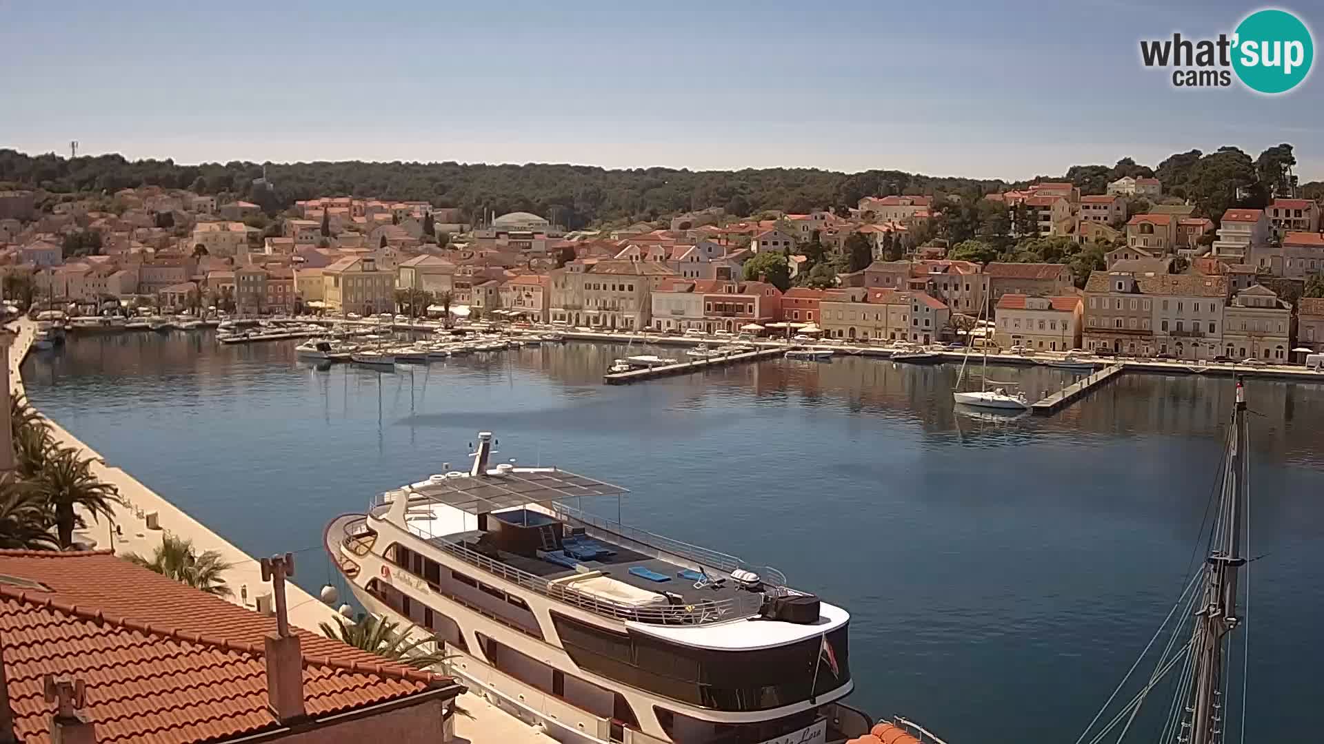 Webcam Live Mali Lošinj – Riva Lošinjskih kapetana