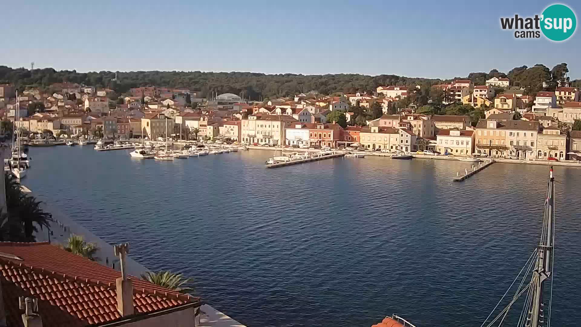 Webcam Mali Lošinj – Riva Lošinjskih kapetana