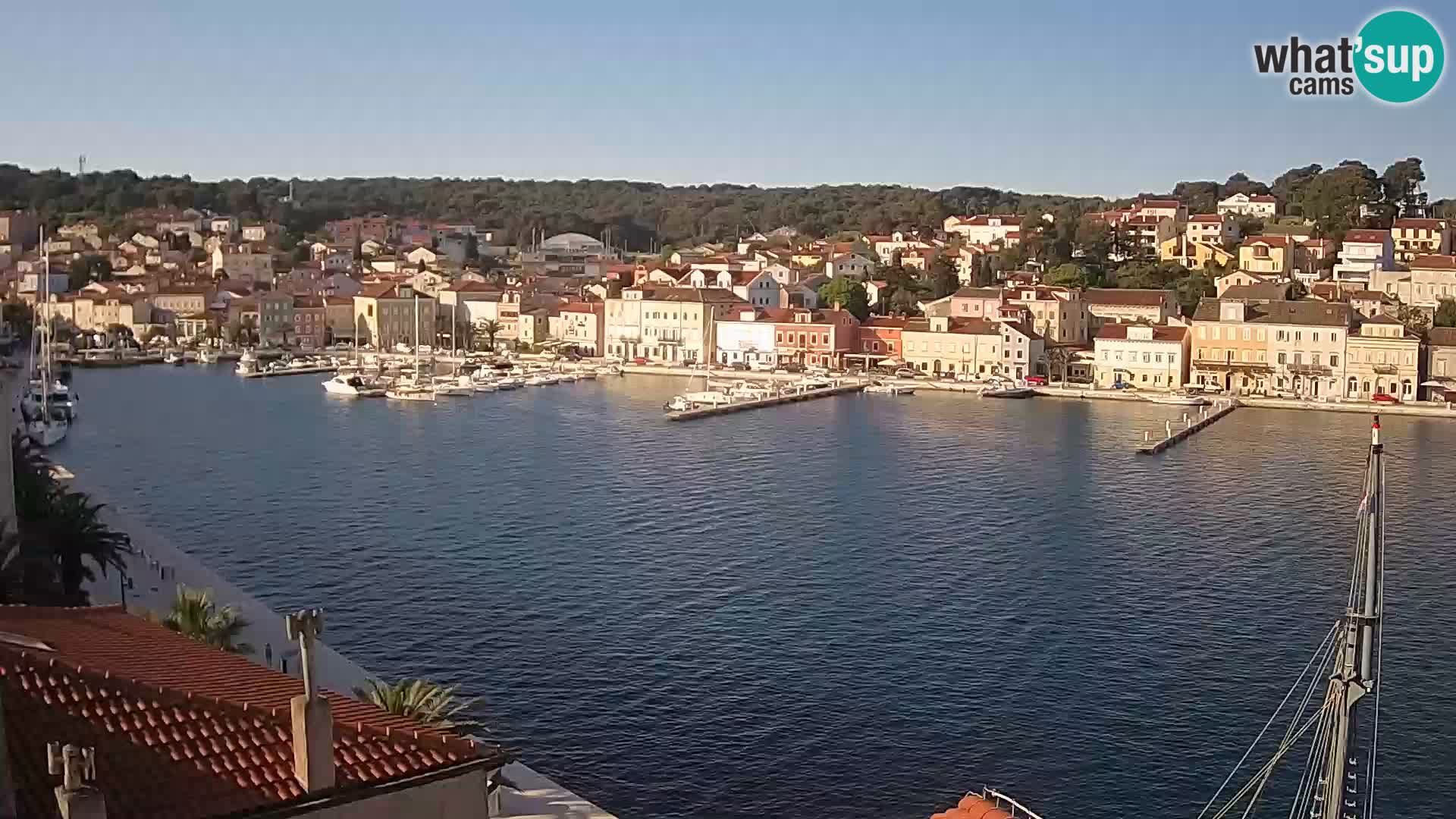 Webcam Mali Lošinj Riva Lošinjskih kapetana