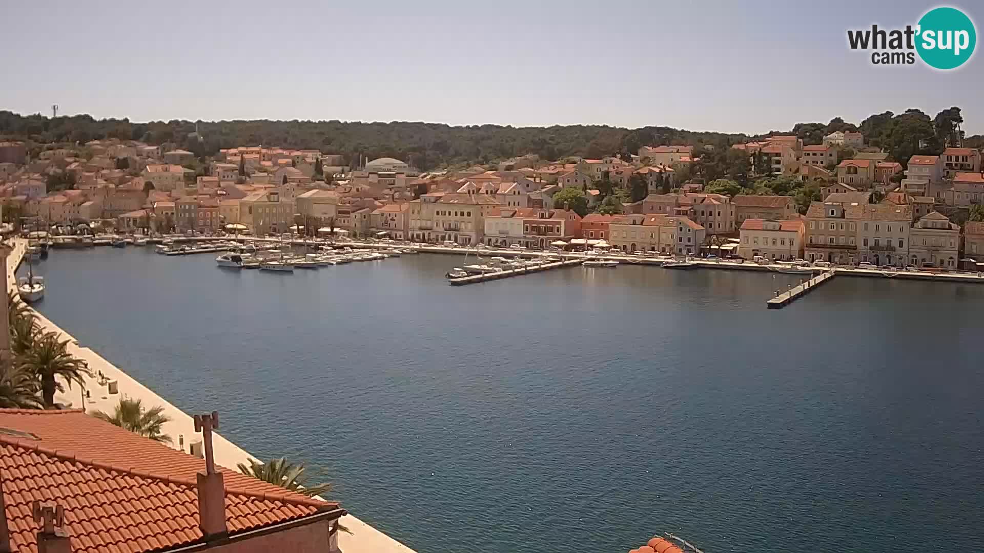 Webkamera u živo – Mali Lošinj – Riva Lošinjskih kapetana