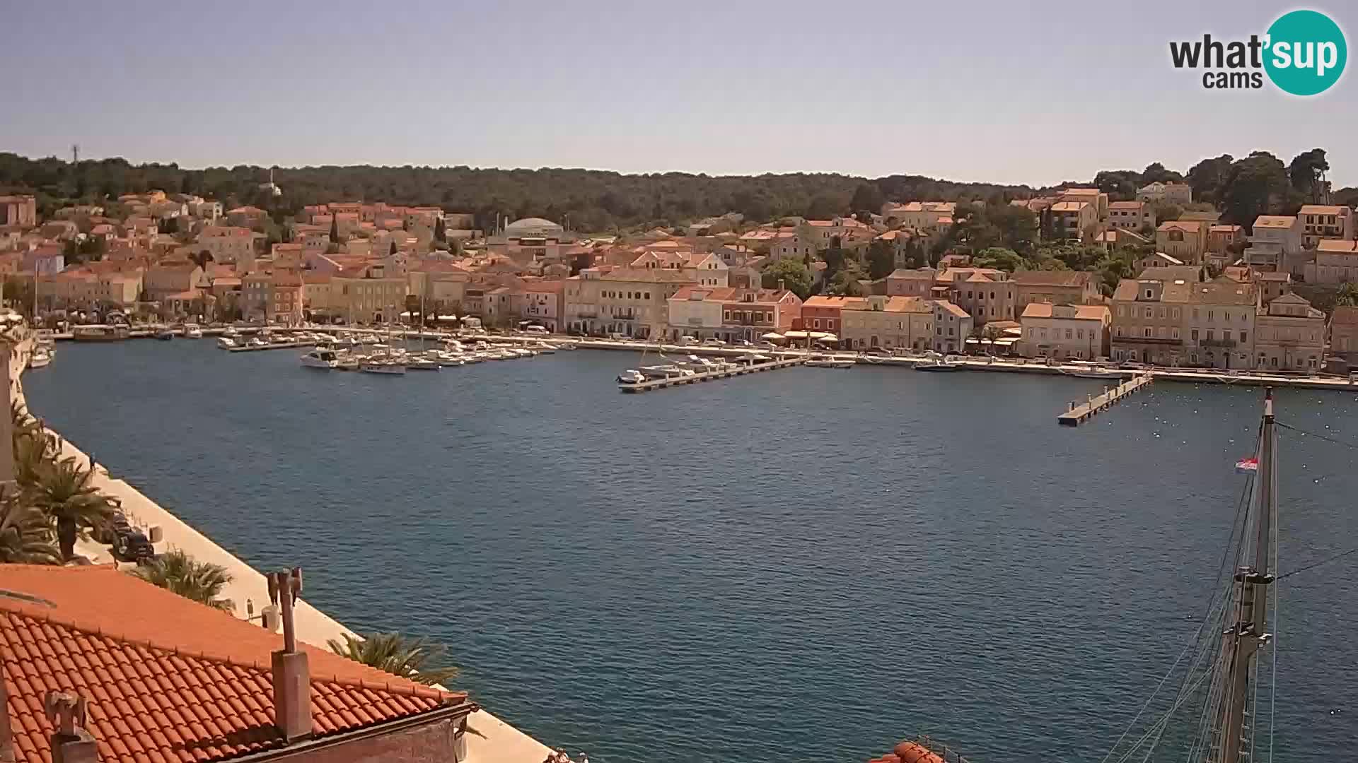 Webcam Mali Lošinj Riva Lošinjskih kapetana