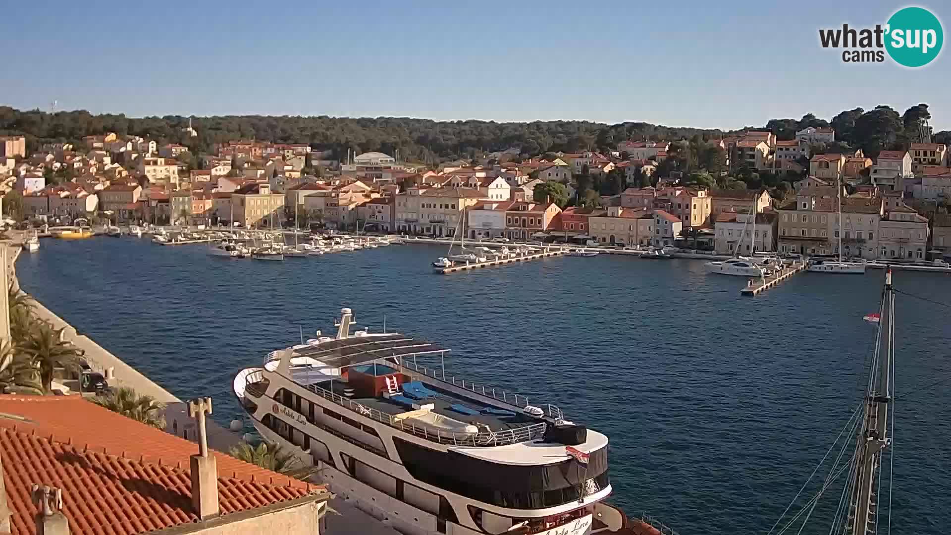 Webkamera Mali Lošinj Riva Lošinjskih kapetana