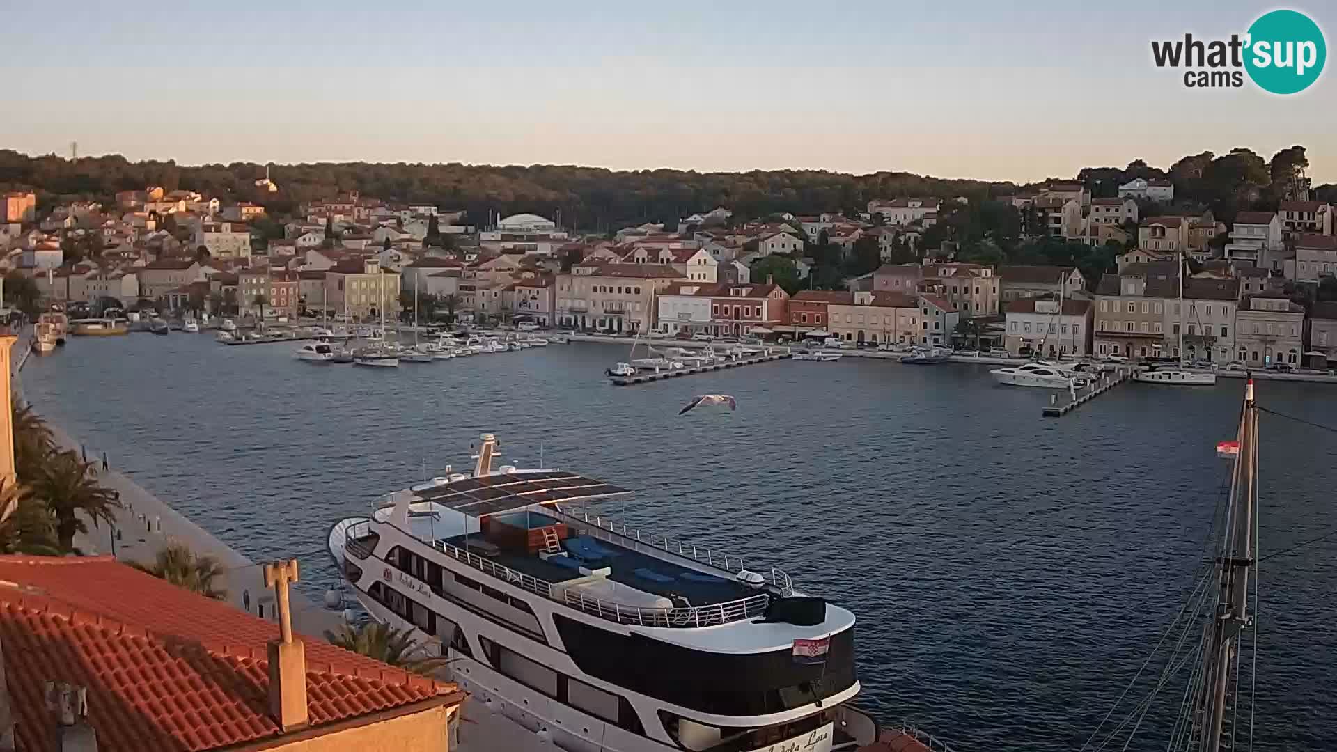 Webcam Live – Mali Lošinj – Riva Lošinjskih kapetana