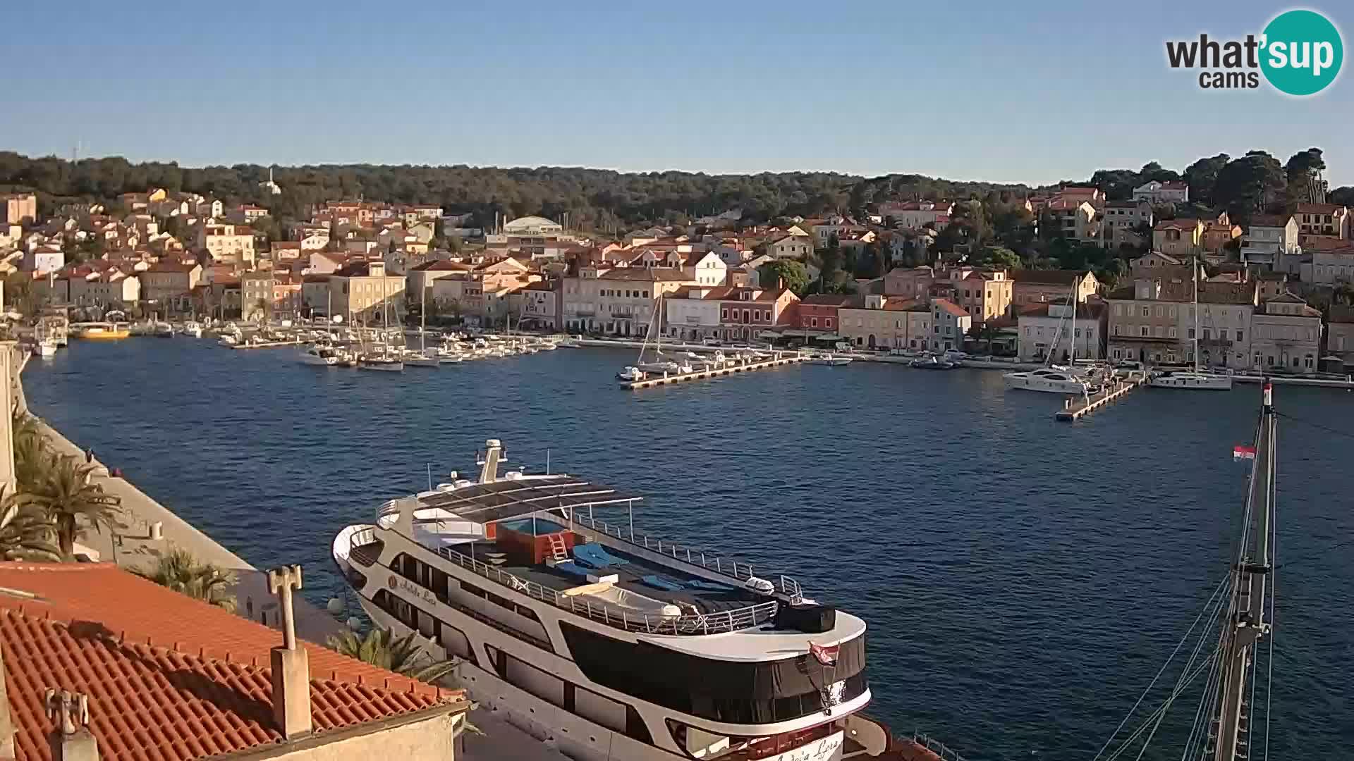 Webcam Live – Mali Lošinj – Riva Lošinjskih kapetana