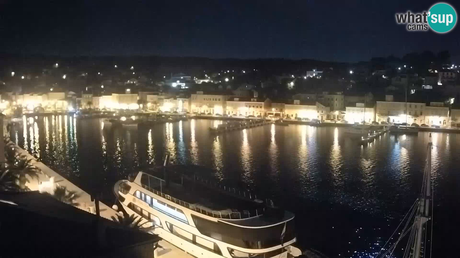 Spletna kamera Mali Lošinj Riva Lošinjskih kapitanov