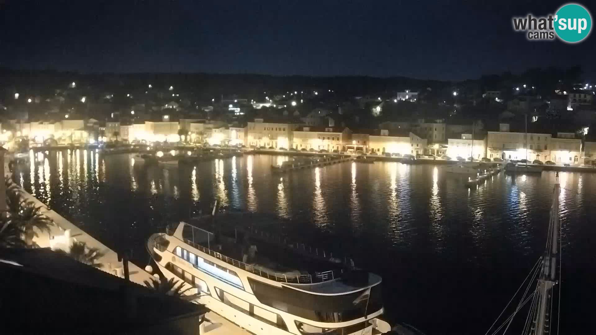 Spletna kamera Mali Lošinj Riva Lošinjskih kapitanov