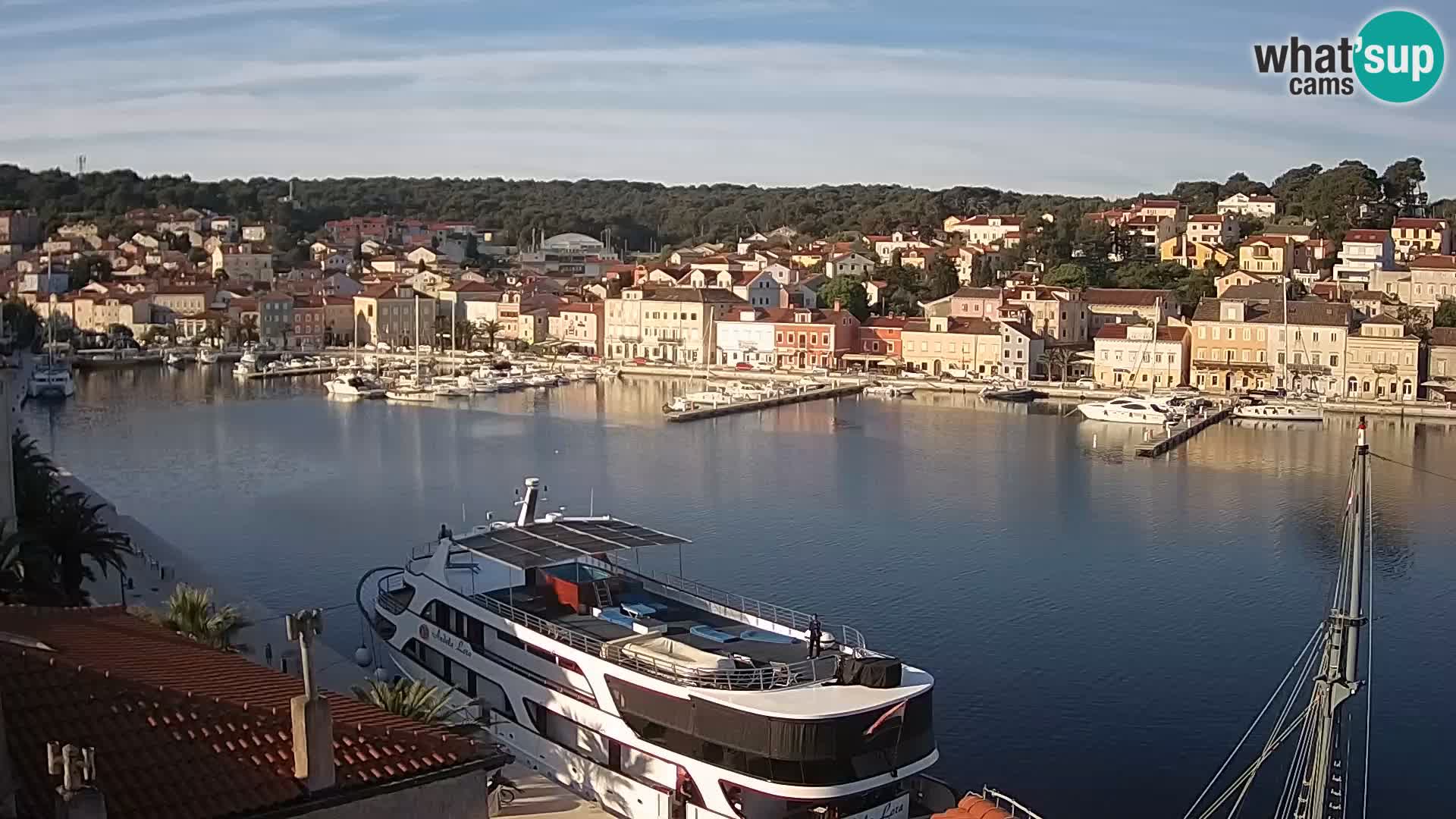 Webkamera Mali Lošinj Riva Lošinjskih kapetana