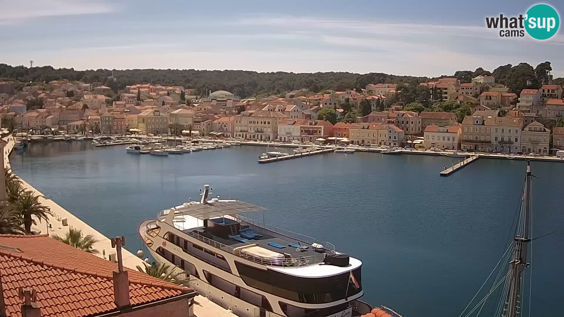Webcam live – Lussinpiccolo – Riva dei capitani di Lussinpiccolo