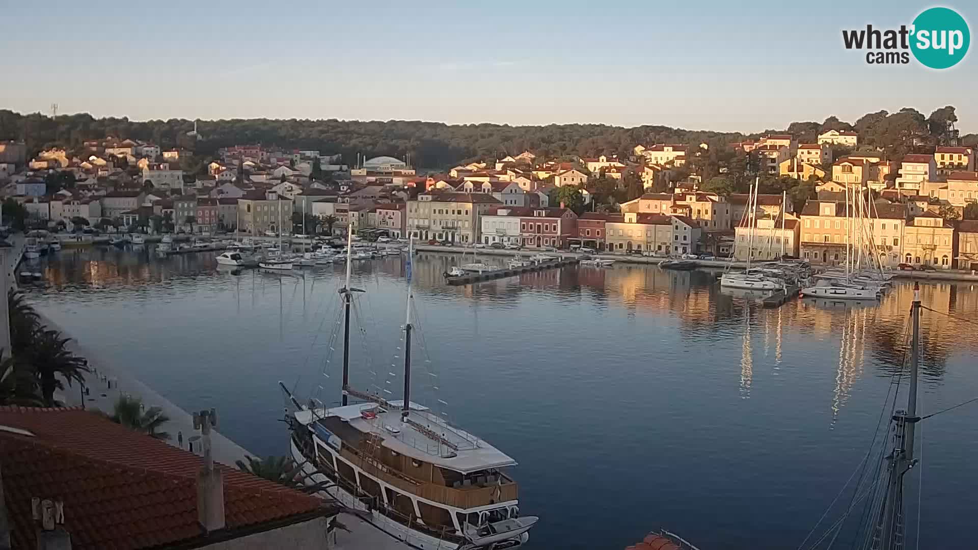 Webcam Mali Lošinj Riva Lošinjskih kapetana
