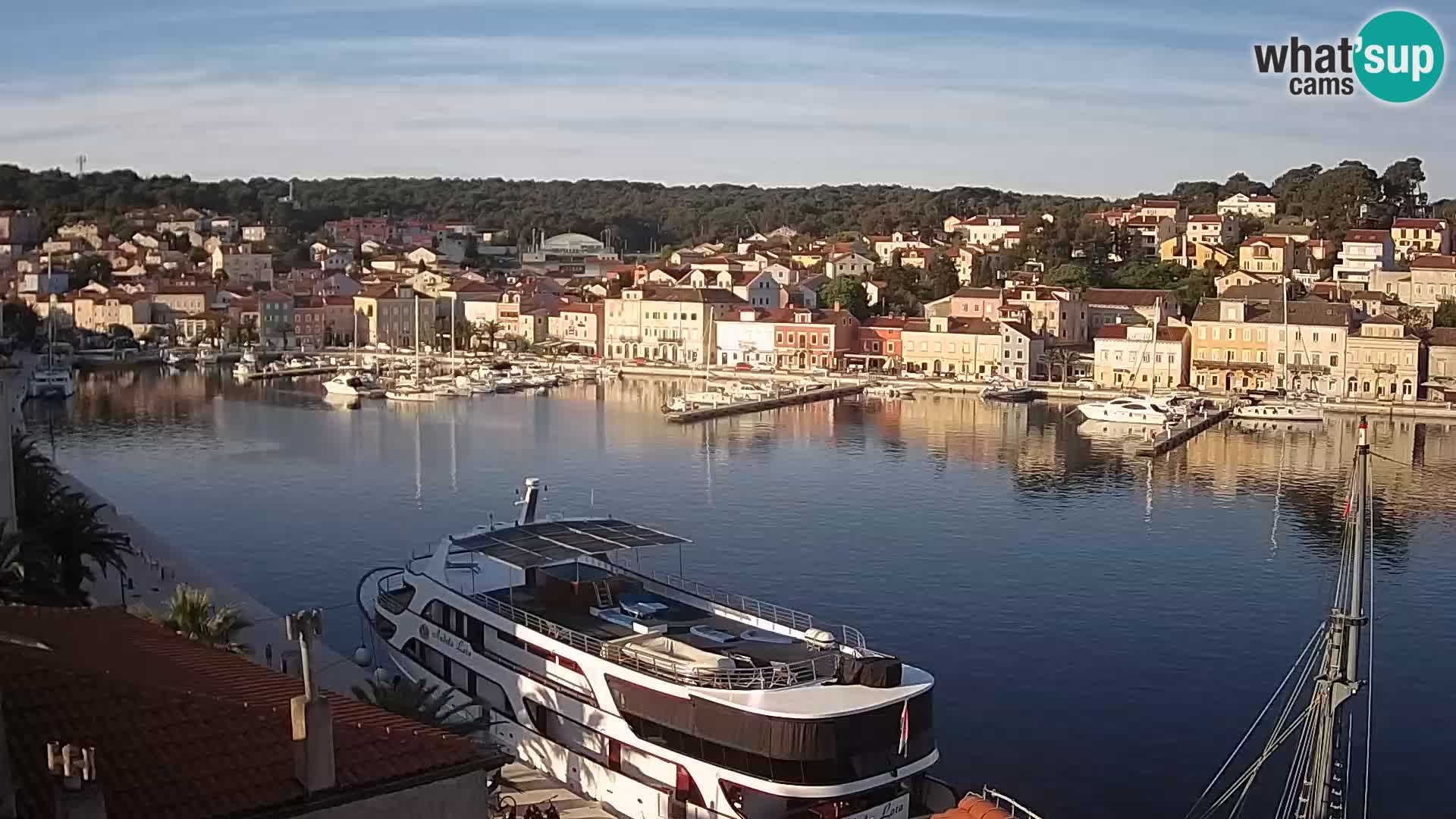 Webkamera Mali Lošinj Riva Lošinjskih kapetana
