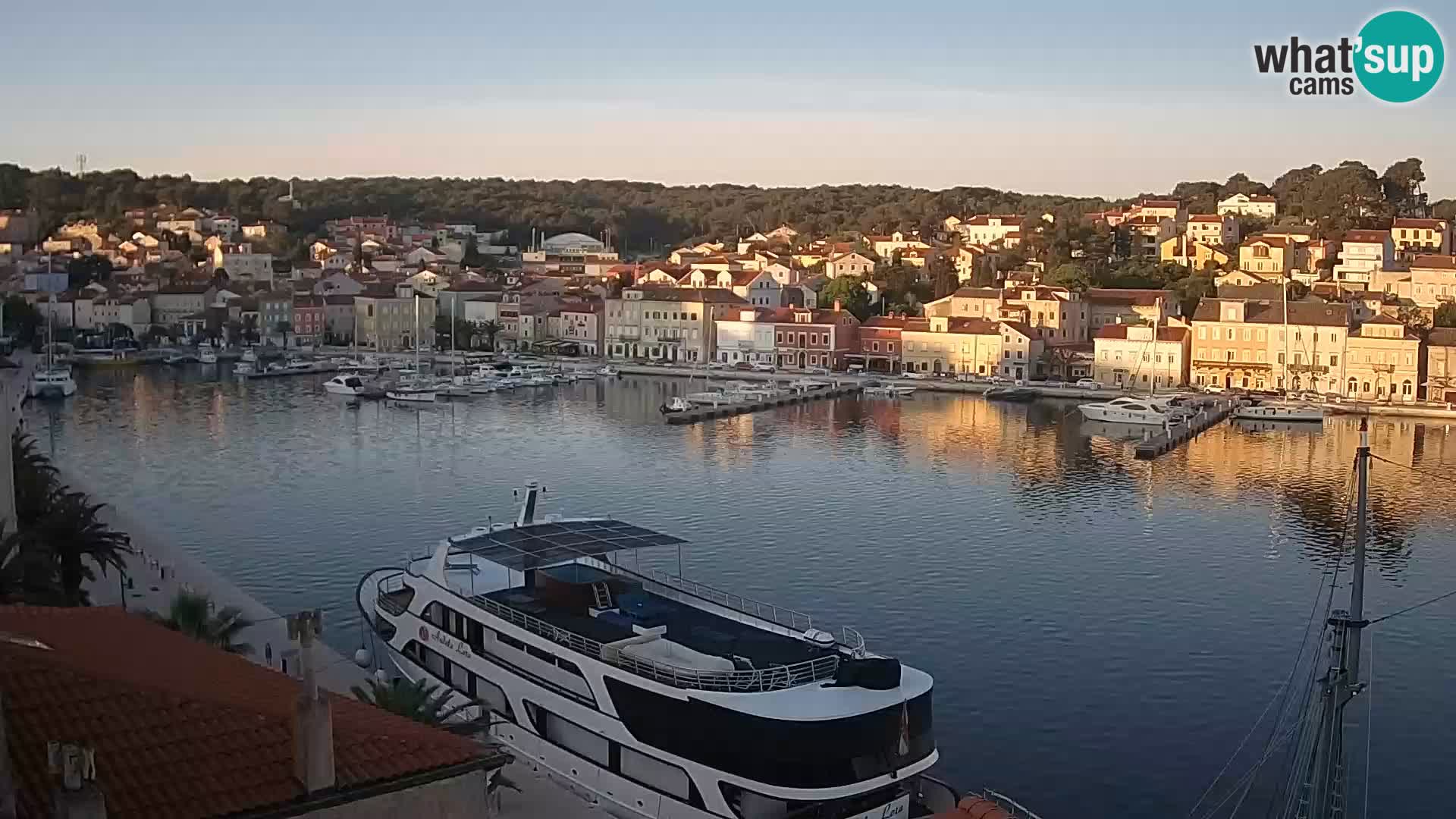 Webcam Mali Lošinj Riva Lošinjskih kapetana
