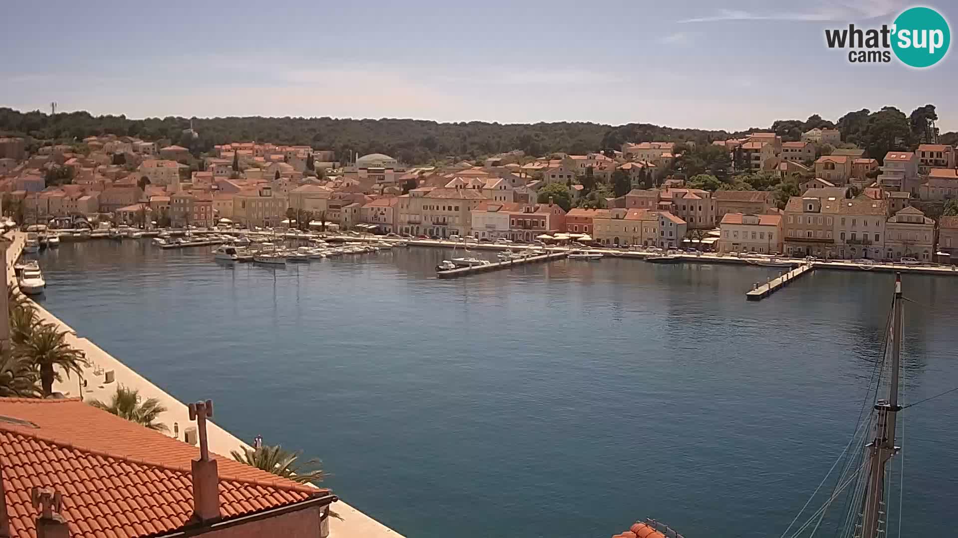 Webcam Live – Mali Lošinj – Riva Lošinjskih kapetana