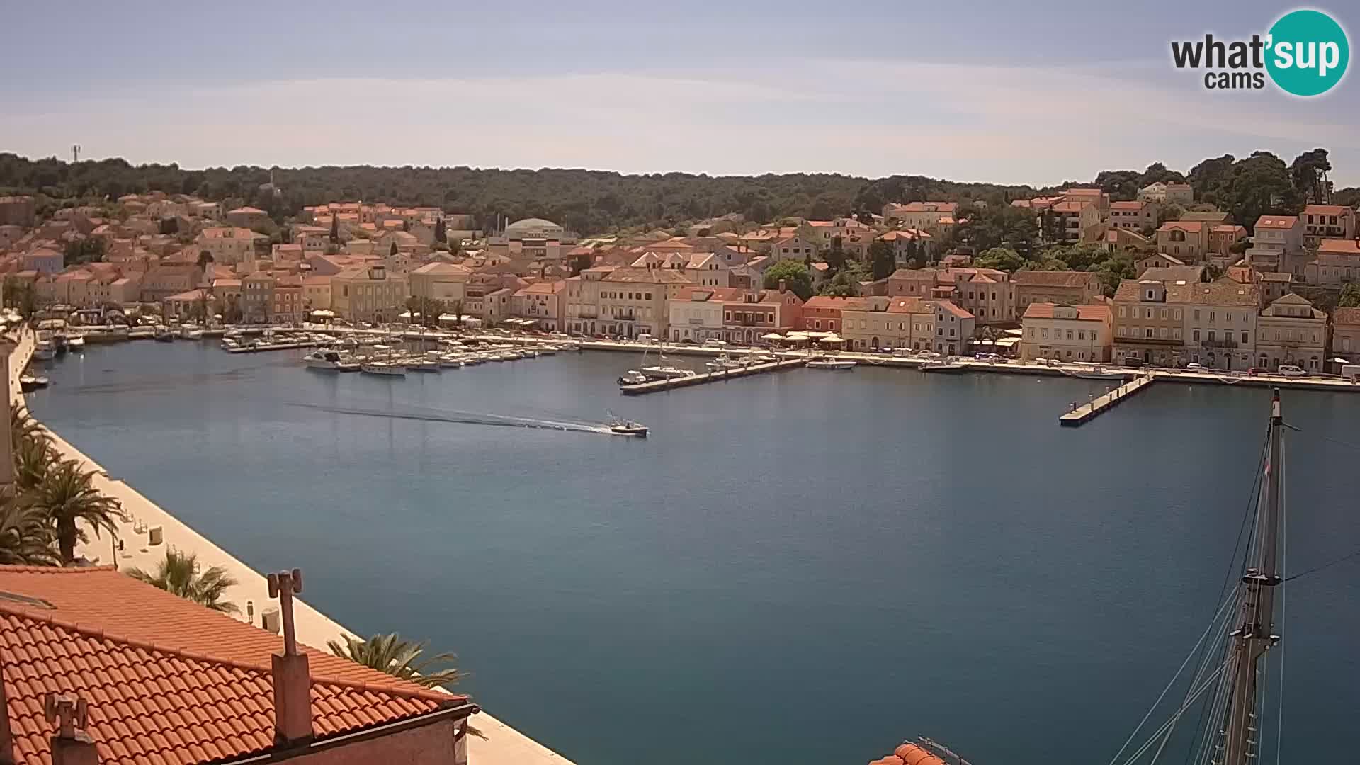Webcam Live Mali Lošinj – Riva Lošinjskih kapetana