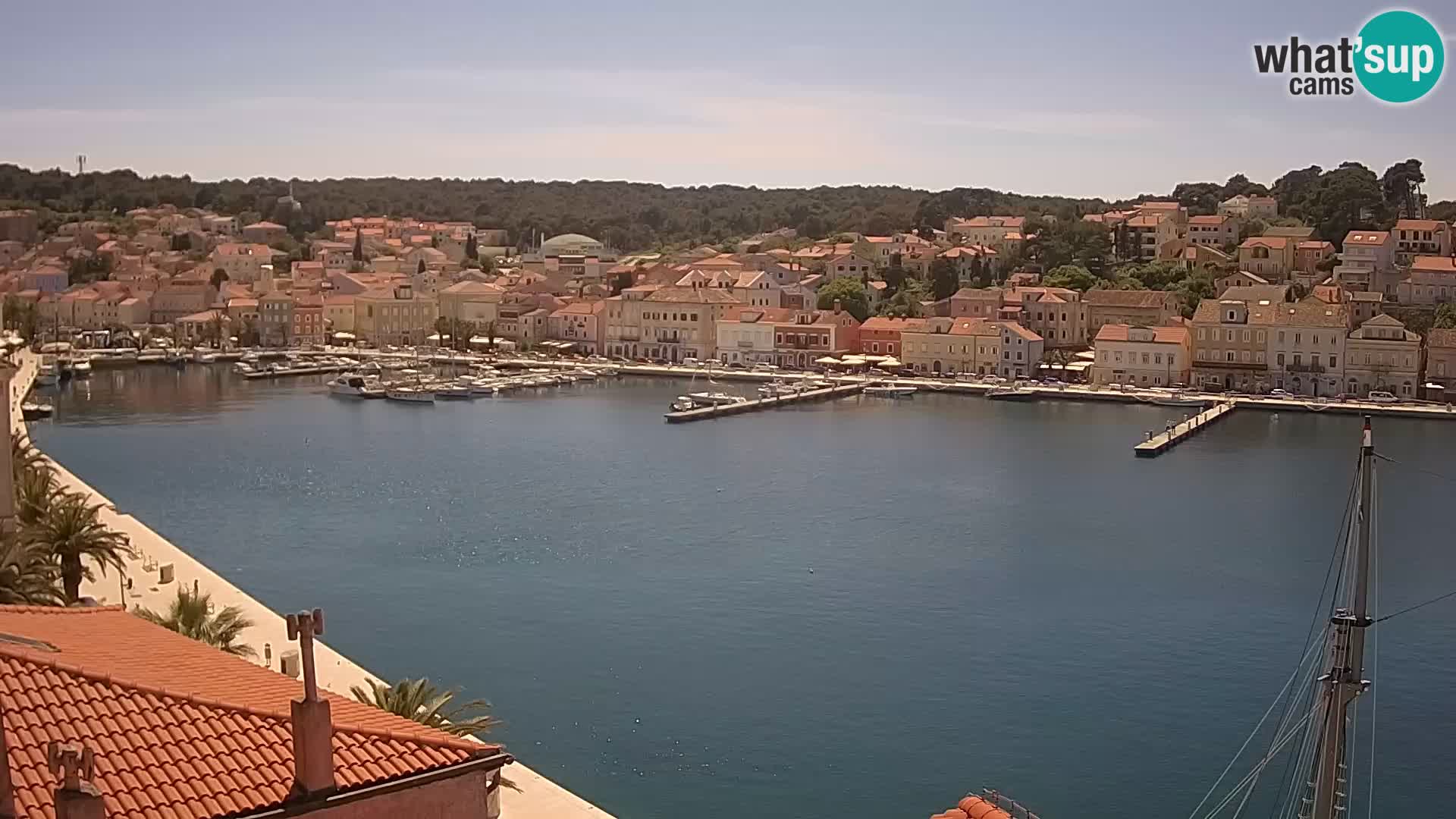 Webcam Live – Mali Lošinj – Riva Lošinjskih kapetana