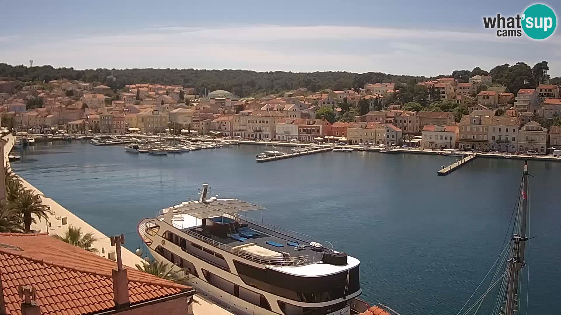 Webcam Live – Mali Lošinj – Riva Lošinjskih kapetana