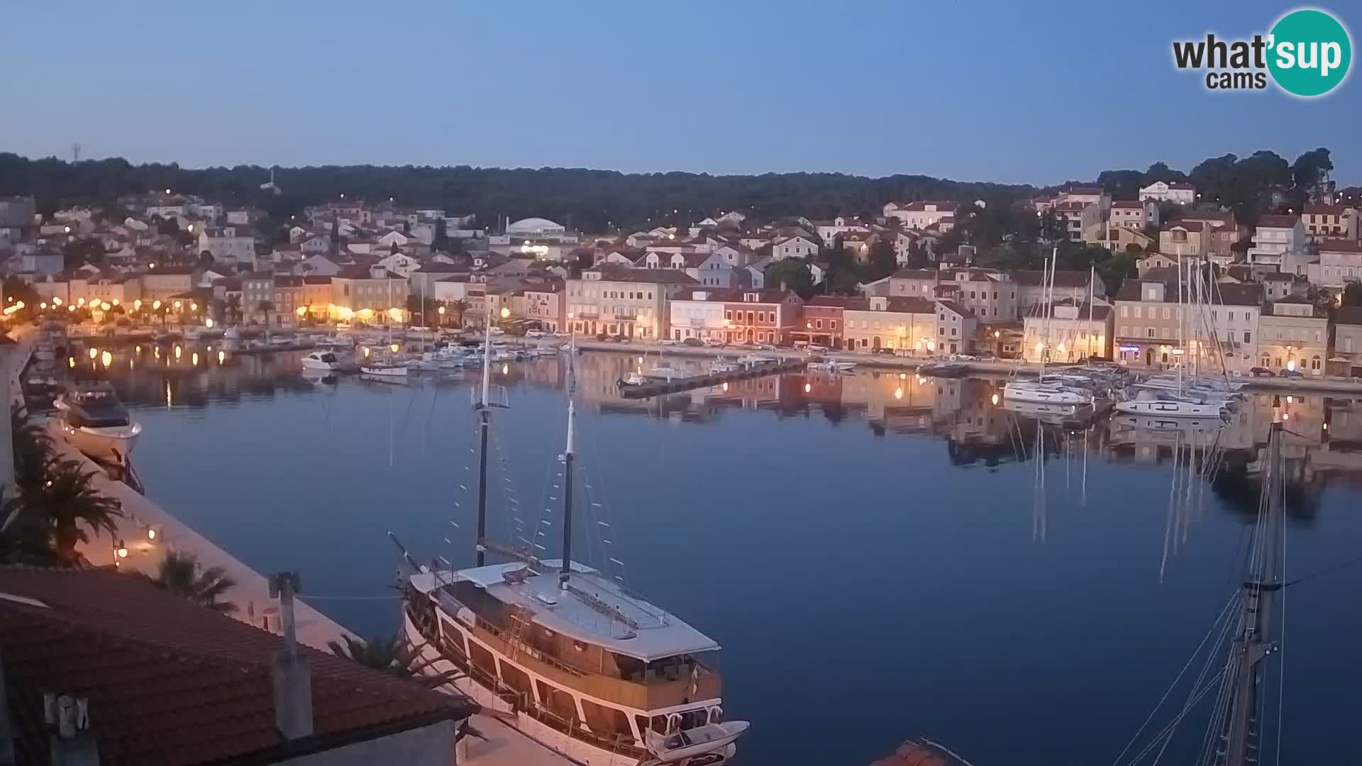 Webcam Live – Mali Lošinj – Riva Lošinjskih kapetana