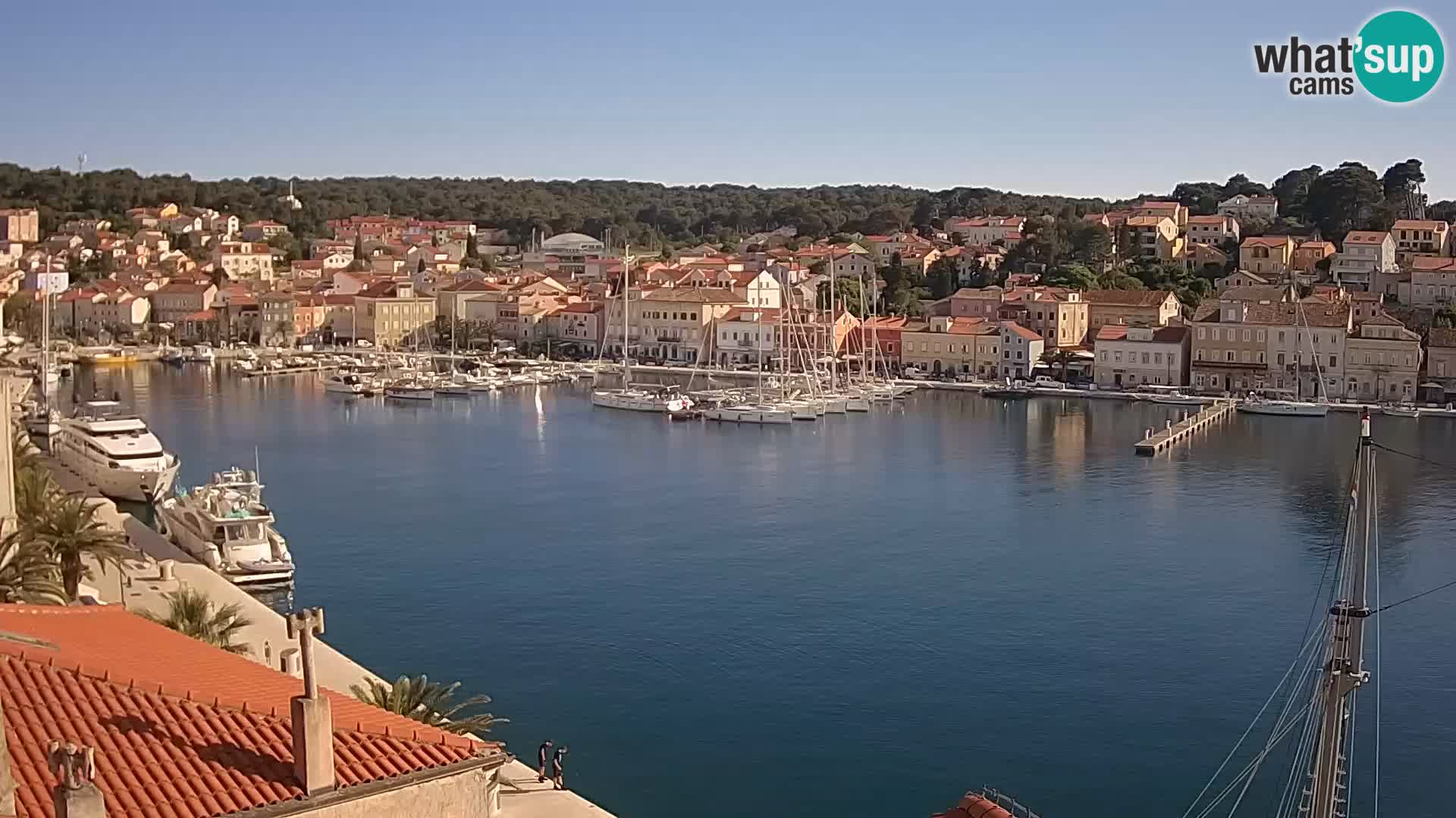 Webcam Live Mali Lošinj – Riva Lošinjskih kapetana