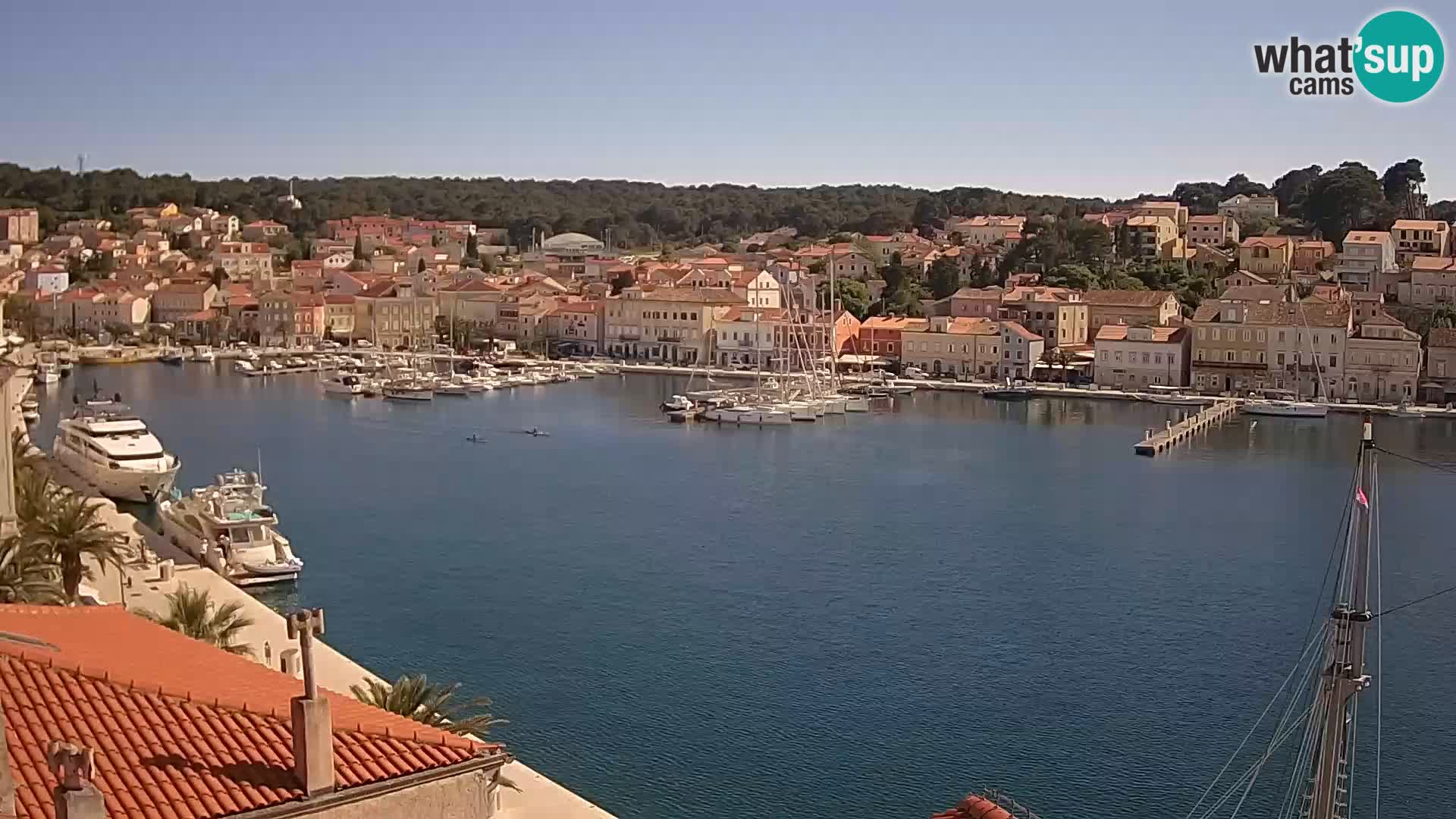 Webkamera Mali Lošinj Riva Lošinjskih kapetana