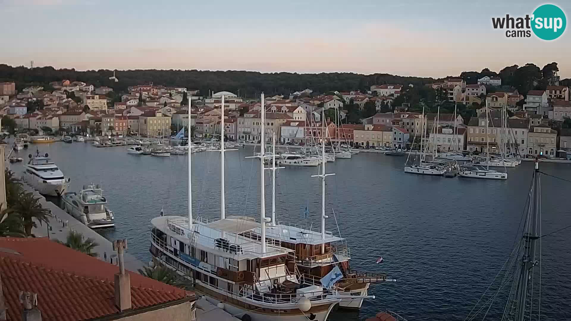 Webcam Live – Mali Lošinj – Riva Lošinjskih kapetana