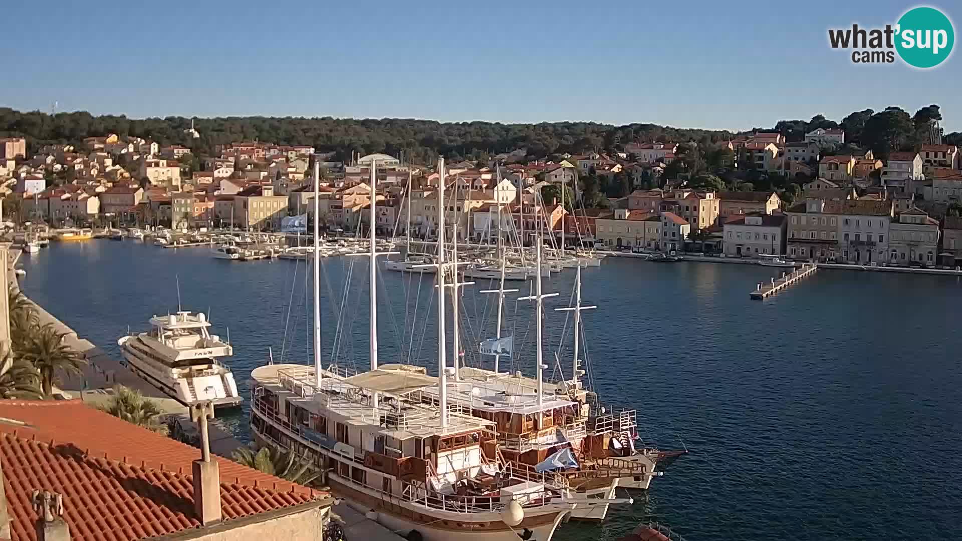 Webcam Mali Lošinj Riva Lošinjskih kapetana