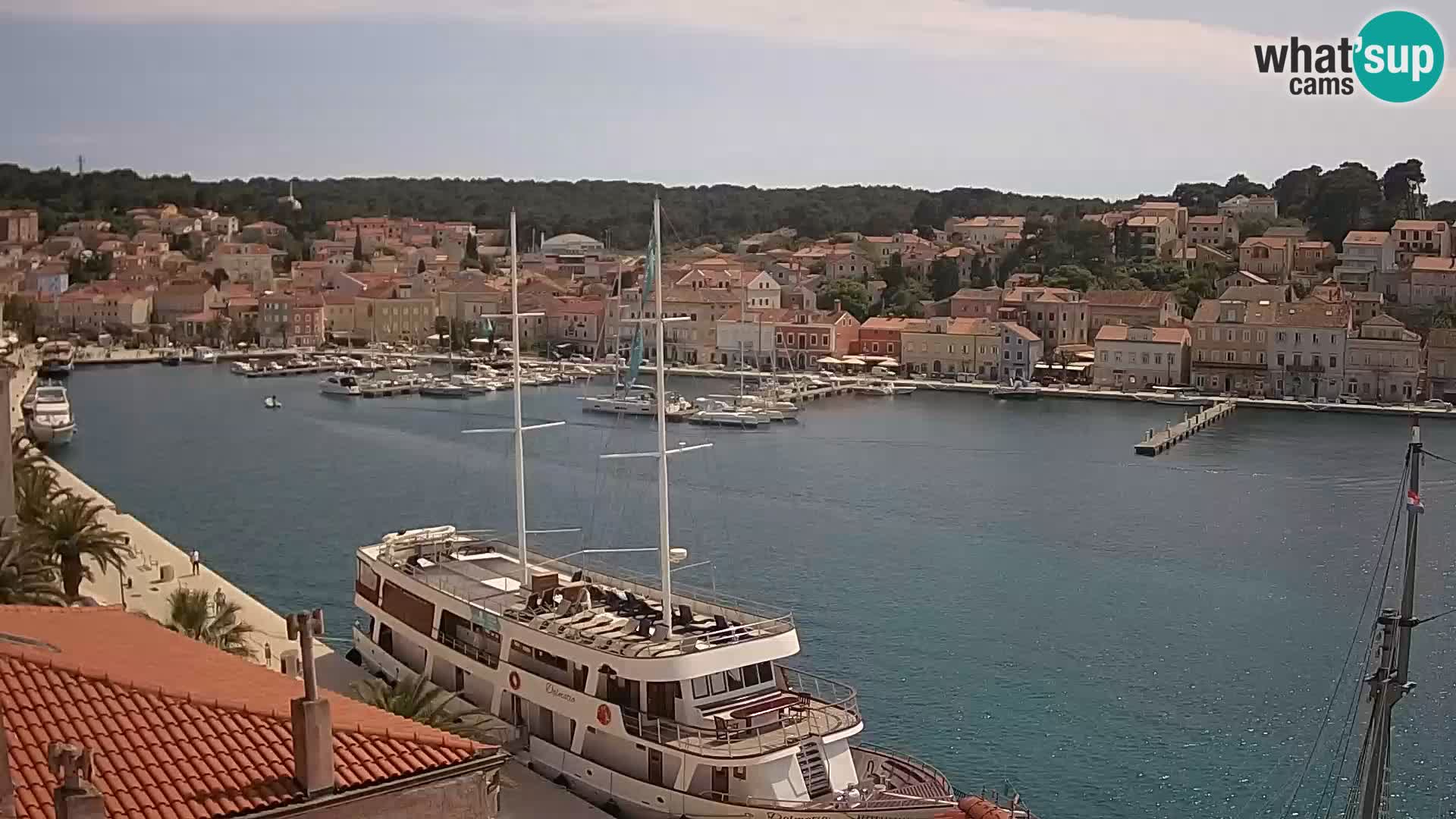 Webcam Live Mali Lošinj – Riva Lošinjskih kapetana