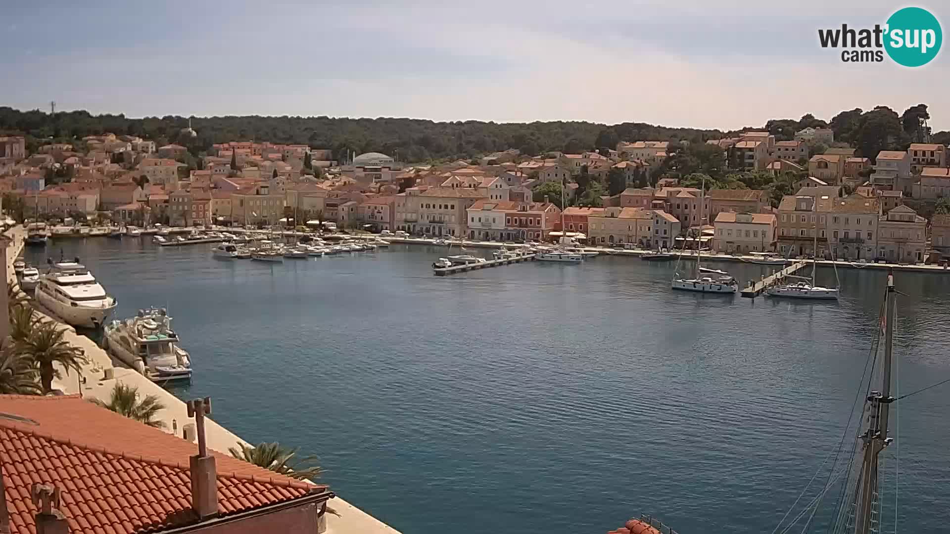 Webcam Live Mali Lošinj – Riva Lošinjskih kapetana