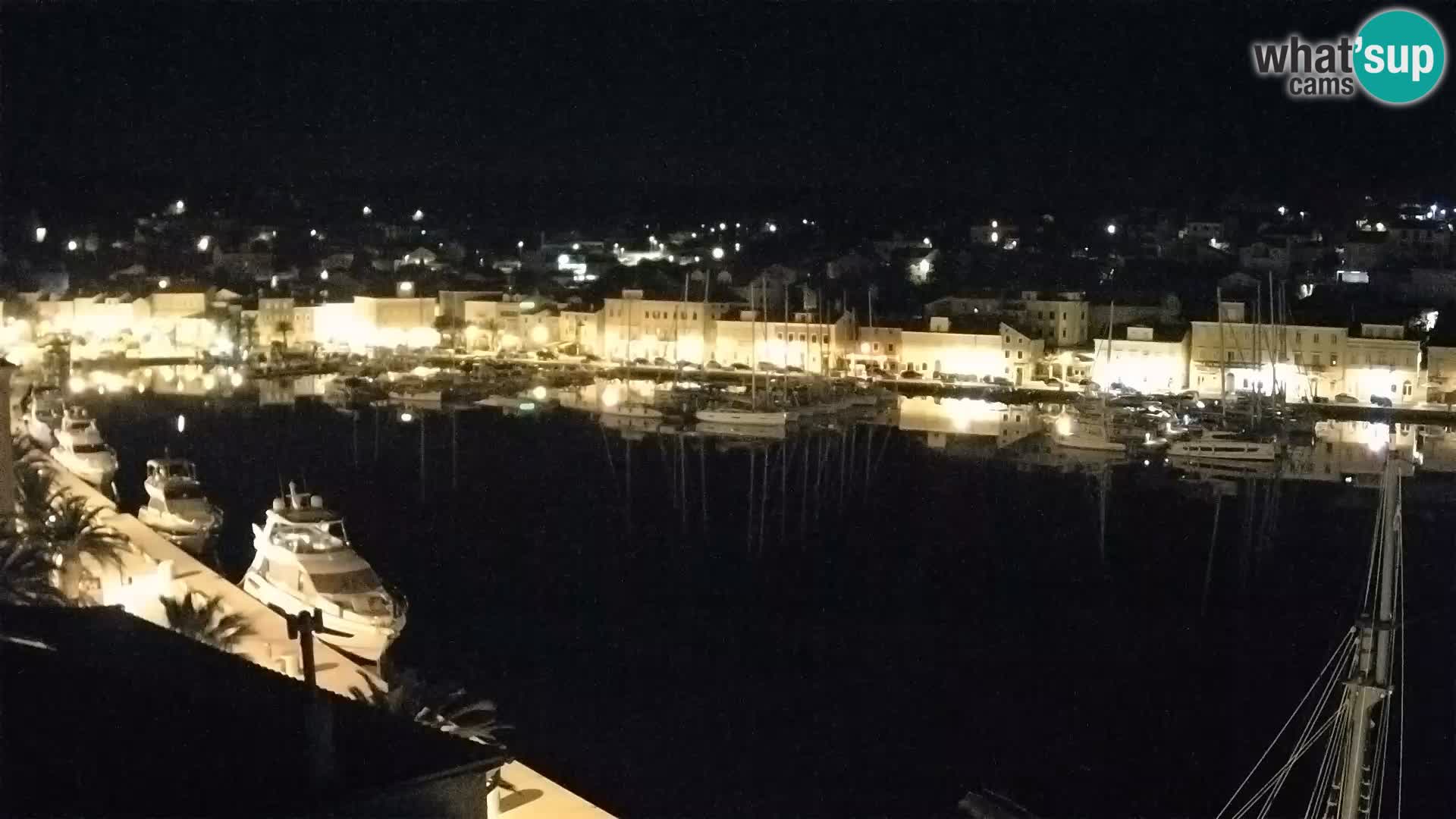 Spletna kamera Mali Lošinj Riva Lošinjskih kapitanov